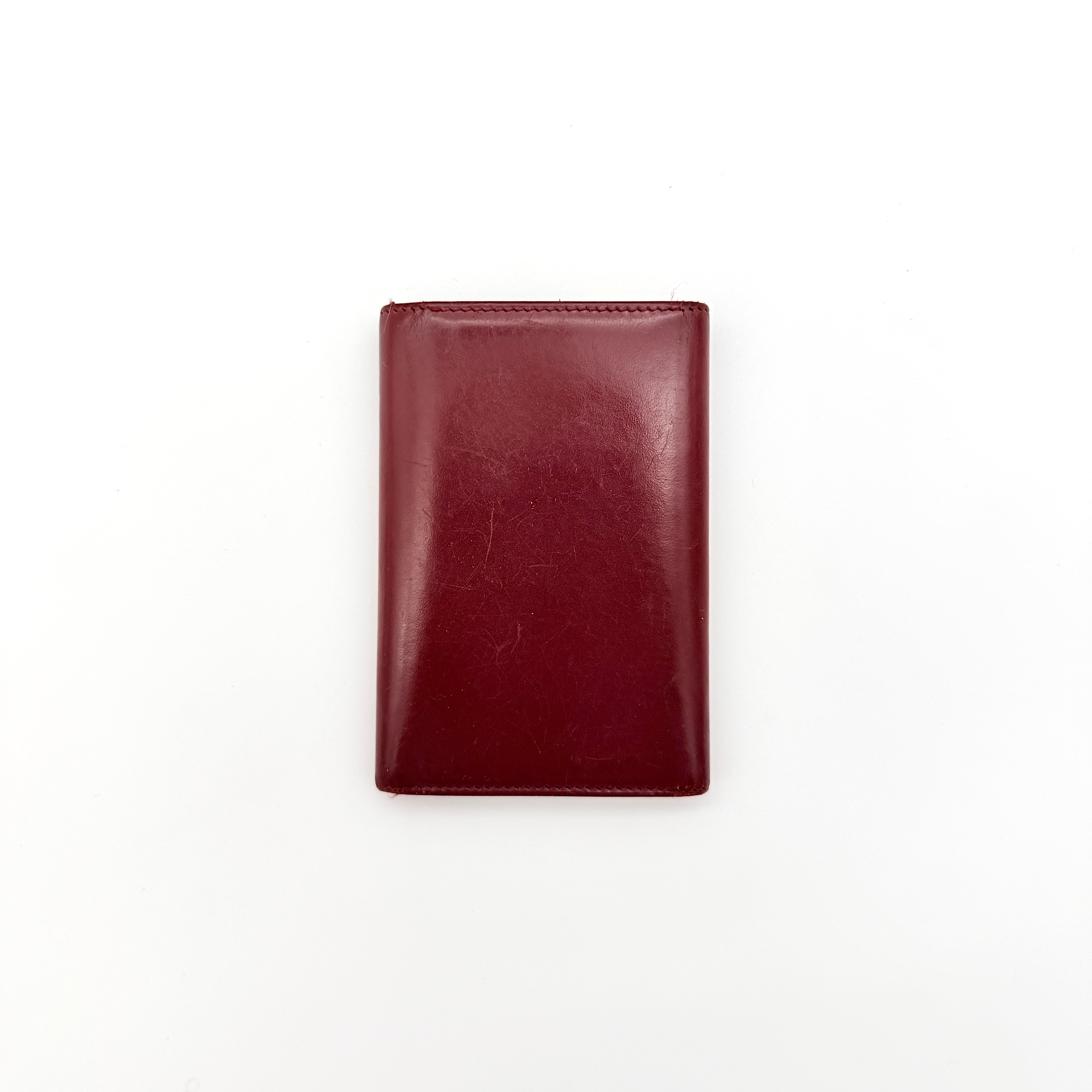 Cartier Must de Cartier Key Case Burgundy