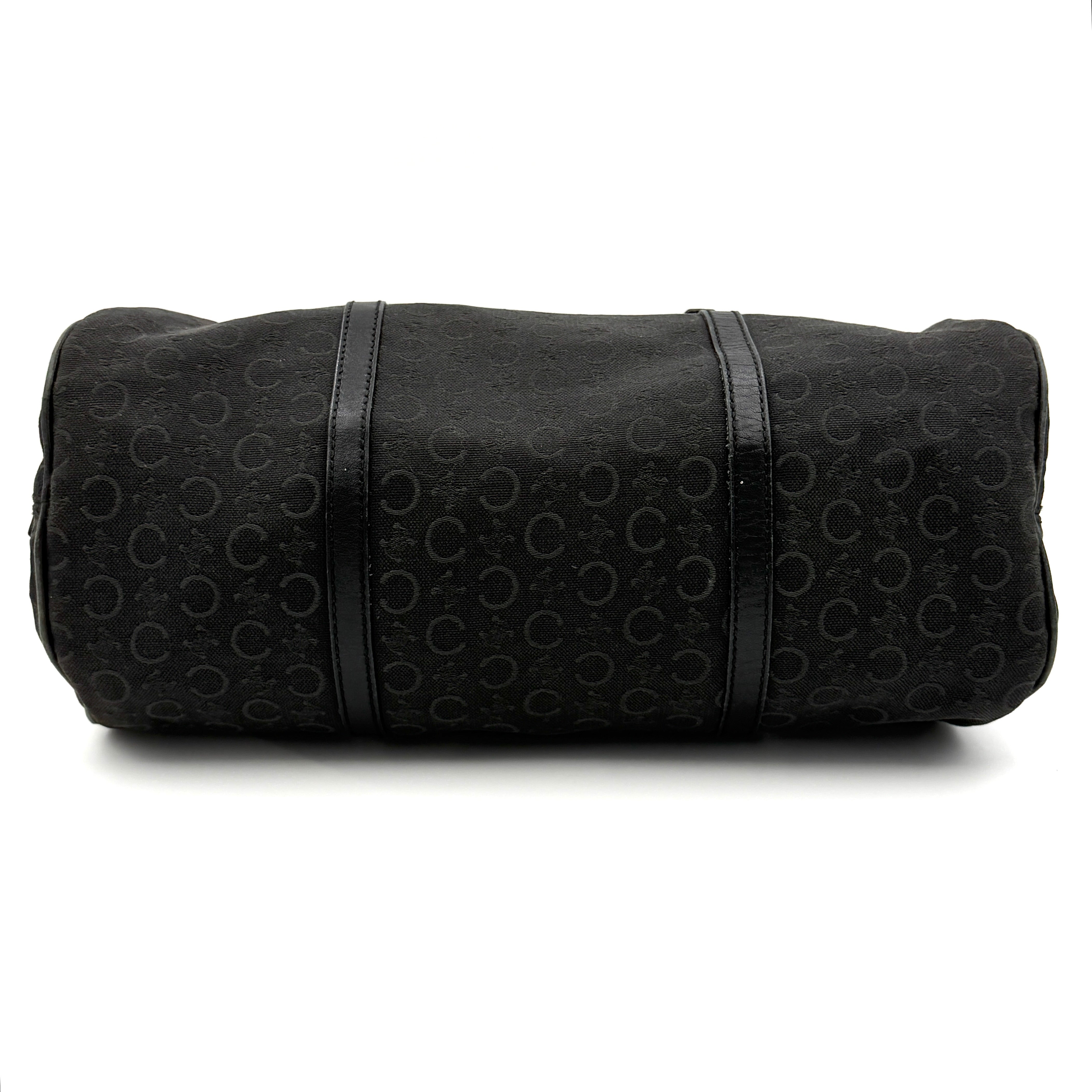 Celine C Macadam Shoulder Bag Black