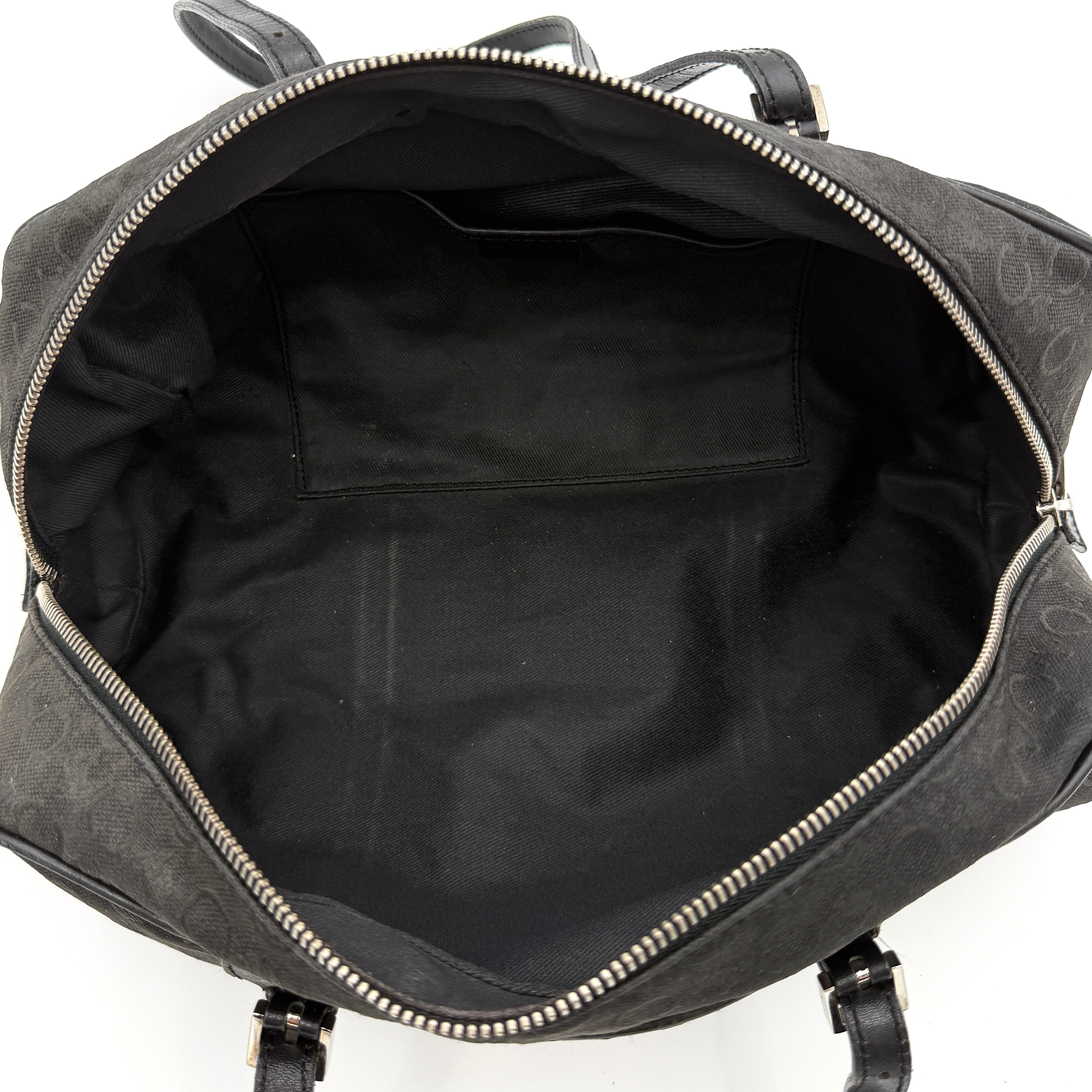 Celine C Macadam Shoulder Bag Black