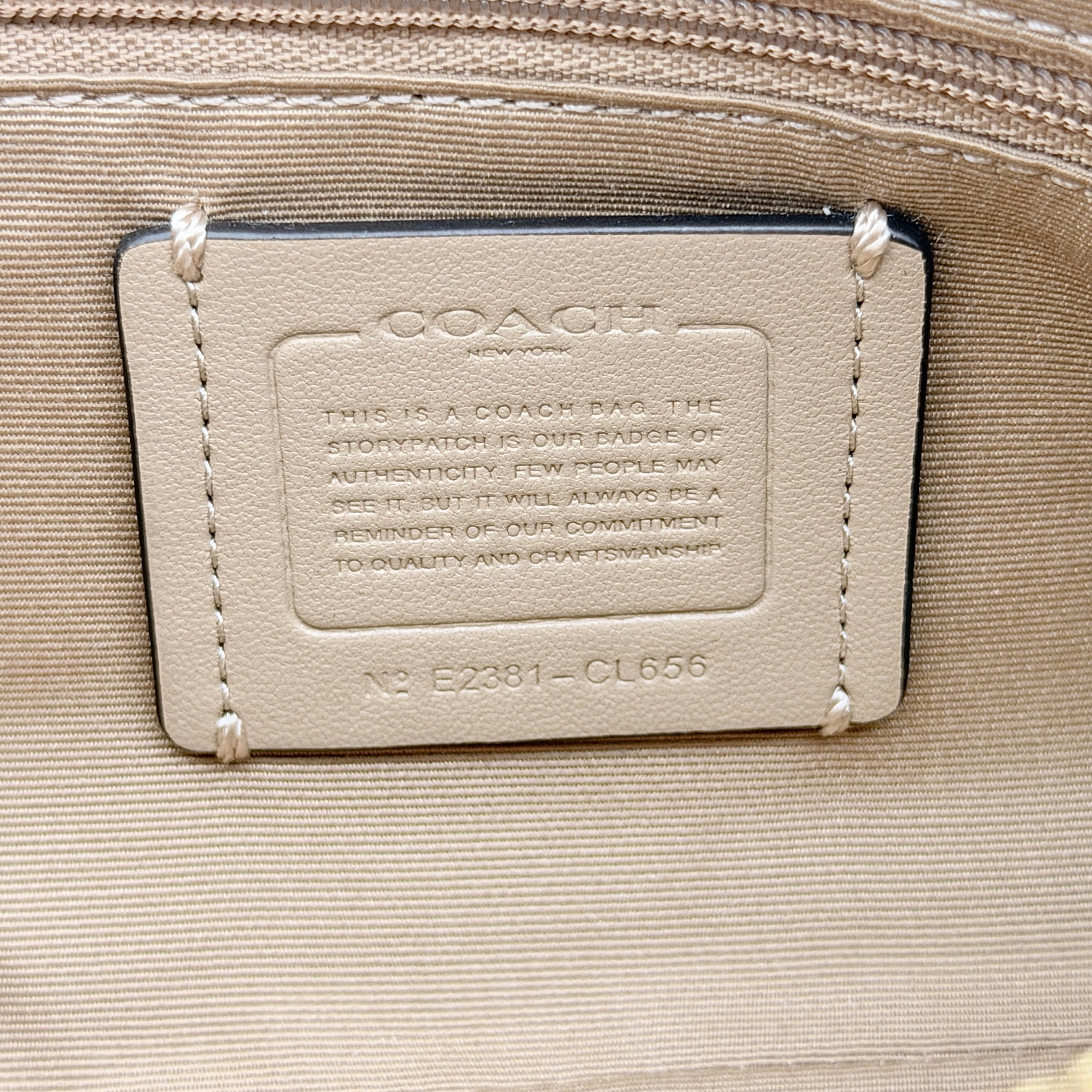Coach 2Way Charlotte Croc Embossed Chain Shoulder Bag Ivory