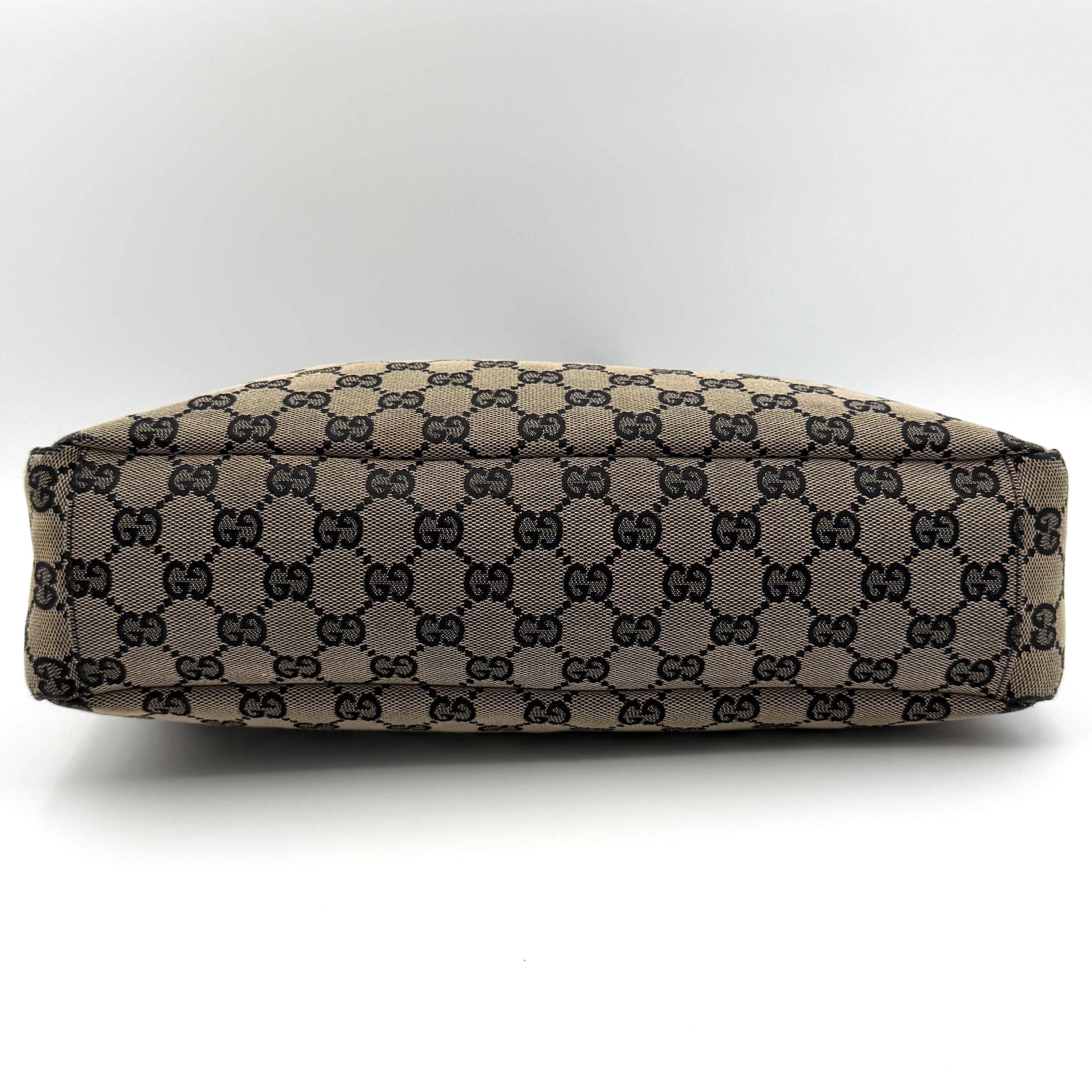 Gucci GG Monogram Crossbody Bag Grey/Black