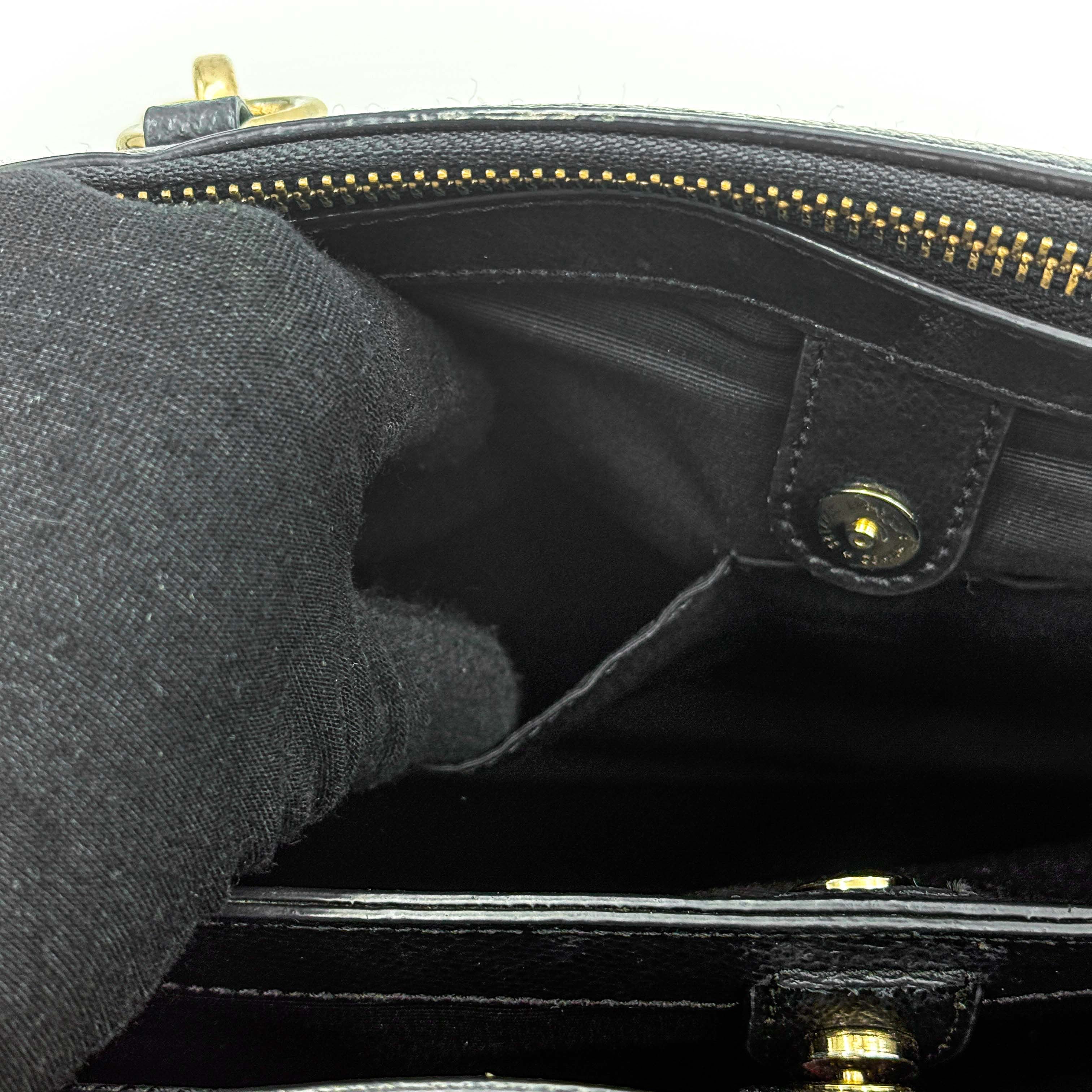 Coach 2Way Christie Carryall Handbag Black