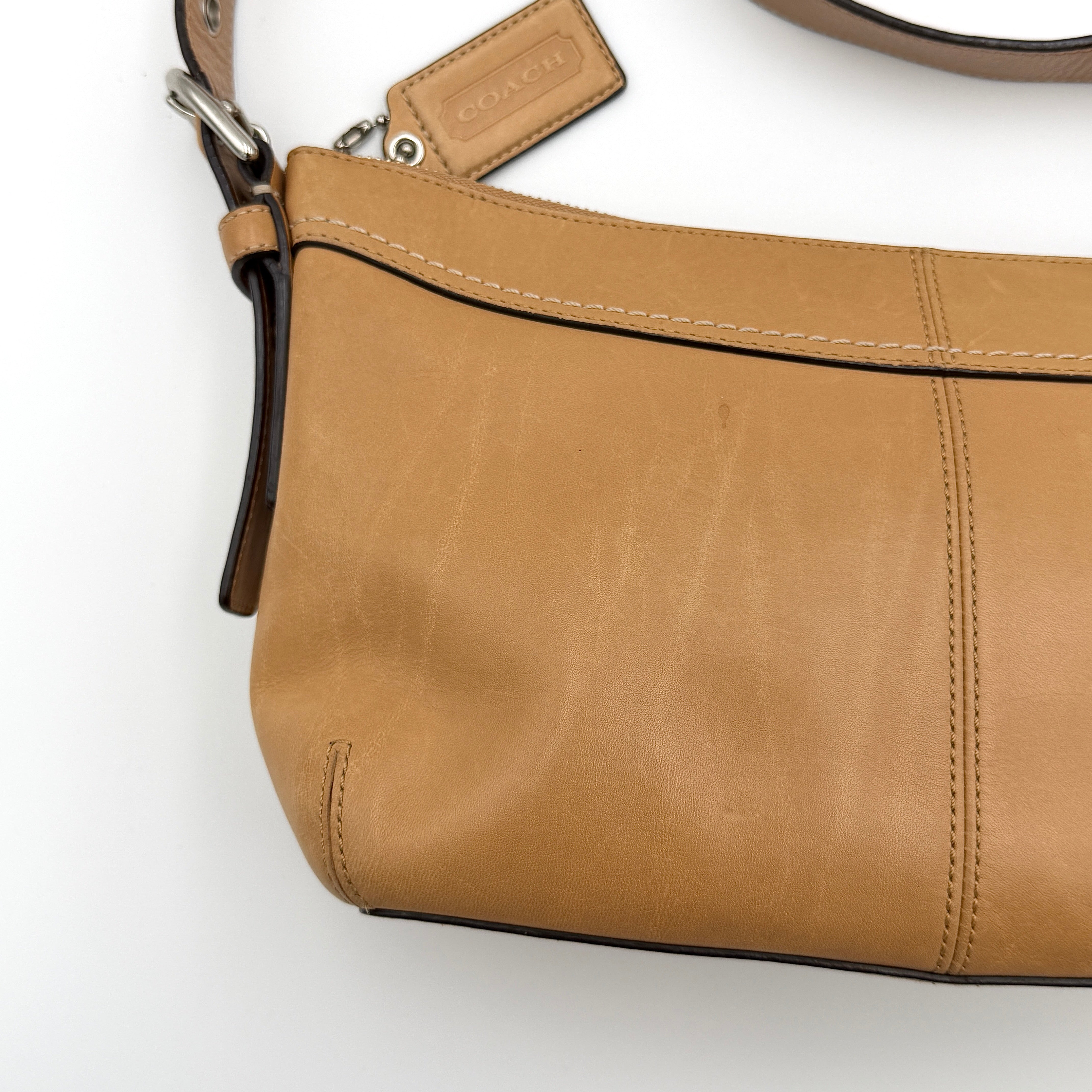 Coach 2Way Ashley Crossbody Bag Tan