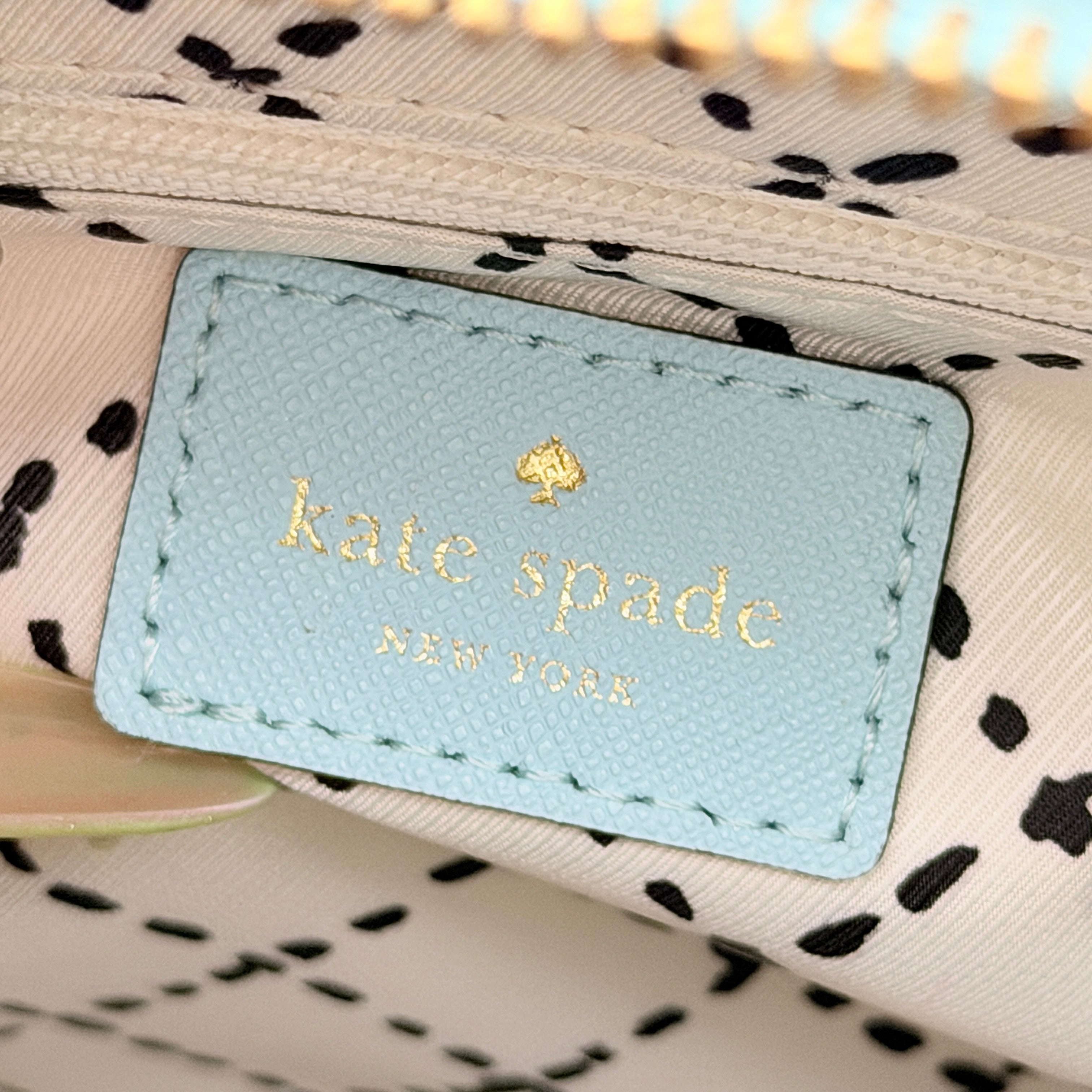 Kate Spade New York 2Way Felix Satchel Handbag Light Blue