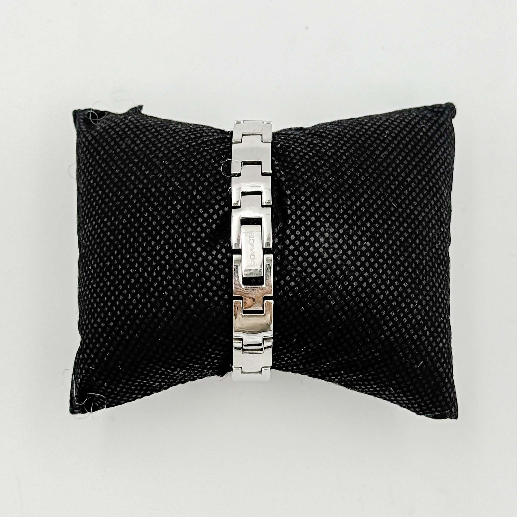 Coach Avery Stainless Steel Bangle Watch Silver