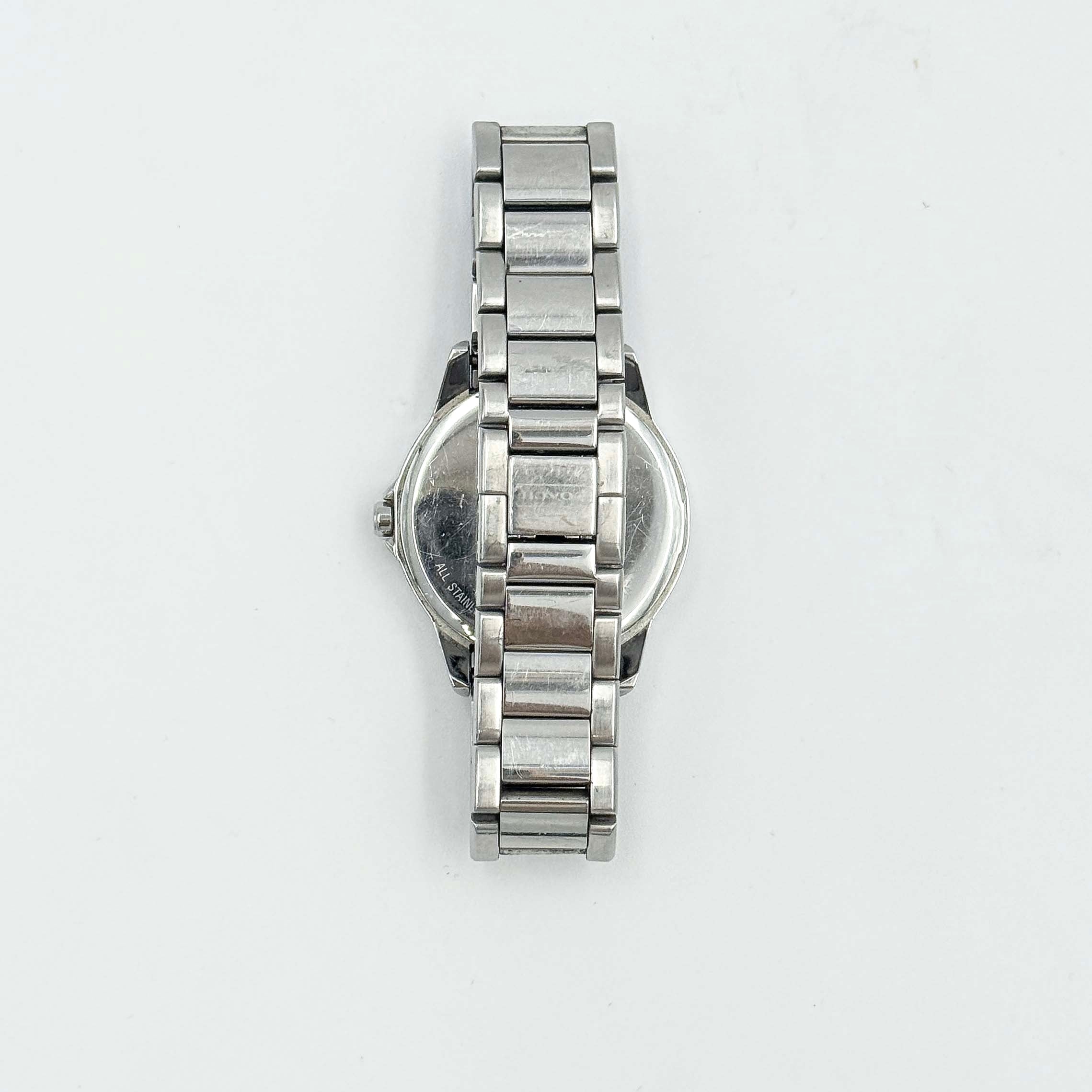 Coach Brown Dial Stainless Steel Watch Silver