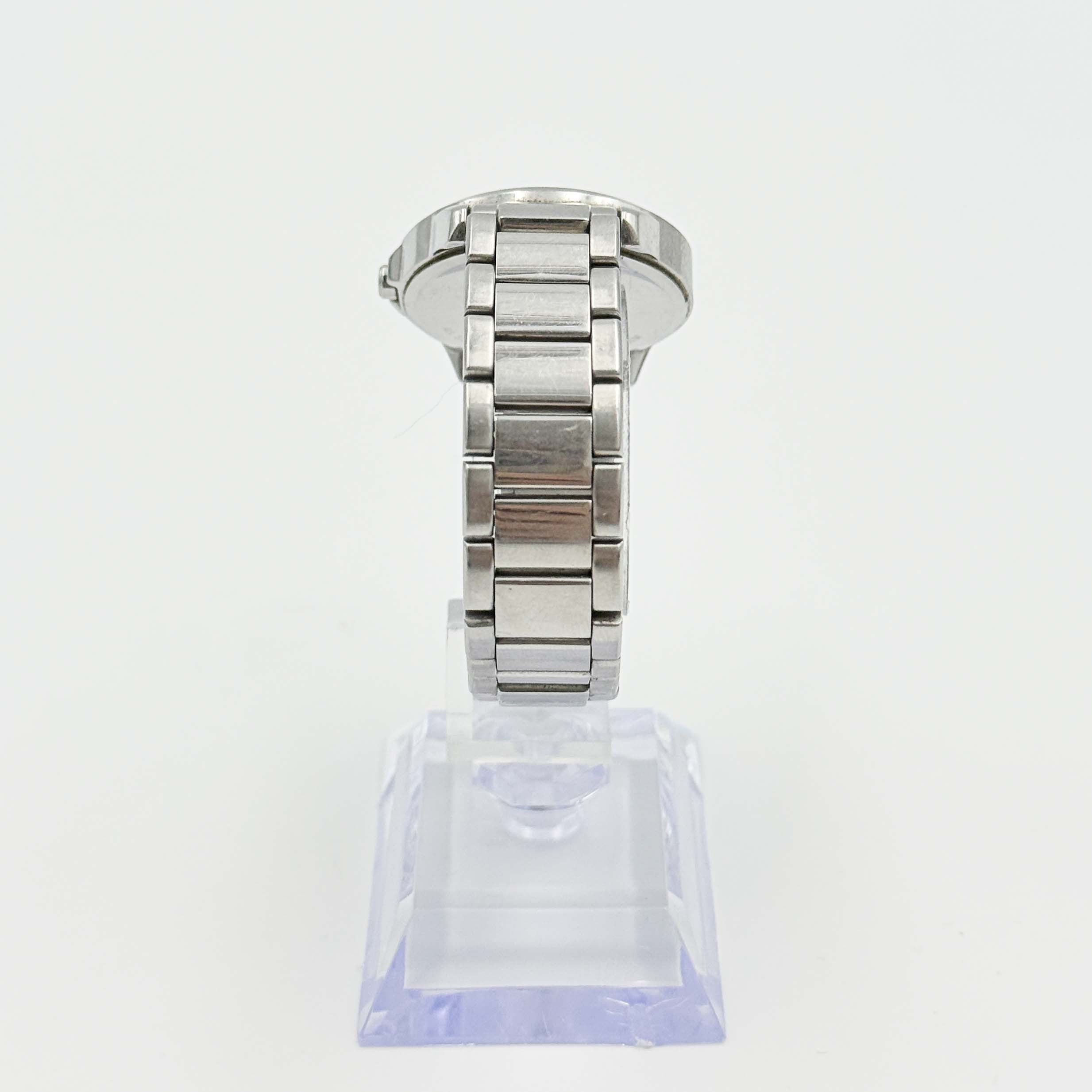 Coach Brown Dial Stainless Steel Watch Silver