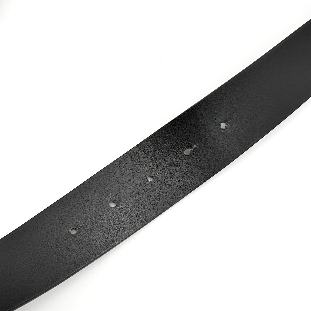 Diesel B-1DR Leather Belt Black