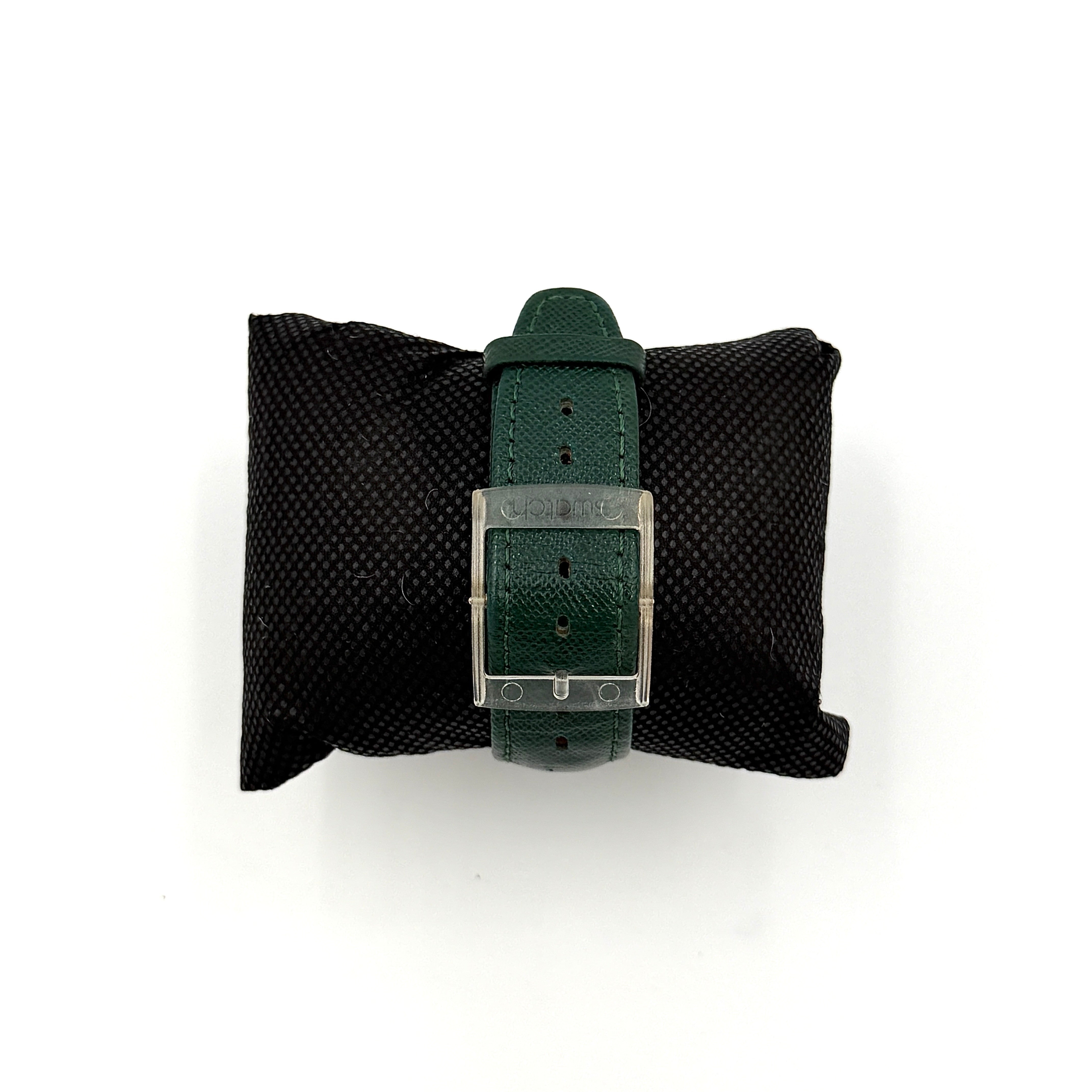 Swatch Swiss SAK100 Watch Dark Green
