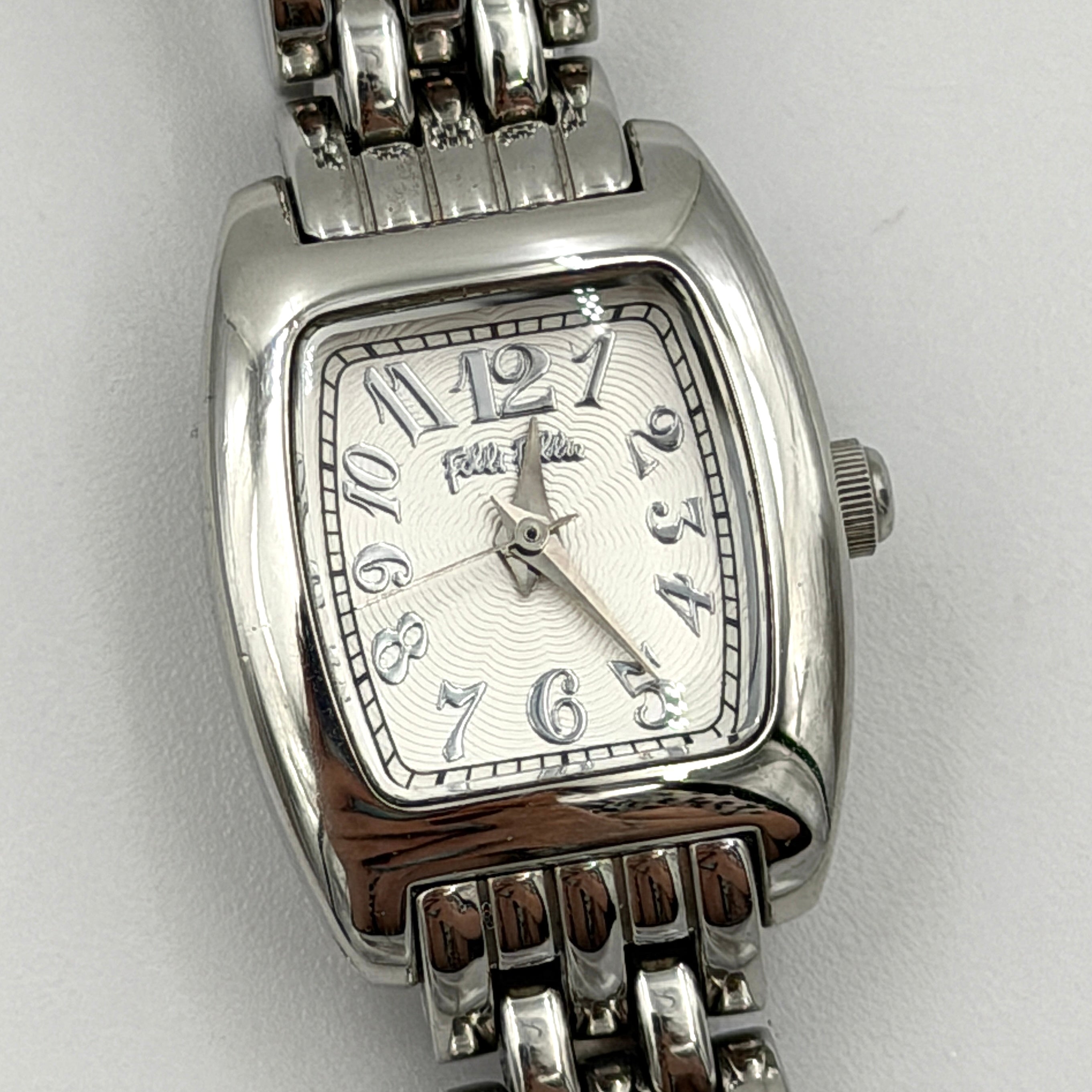 Folli Follie White Dial Stainless Steel Watch