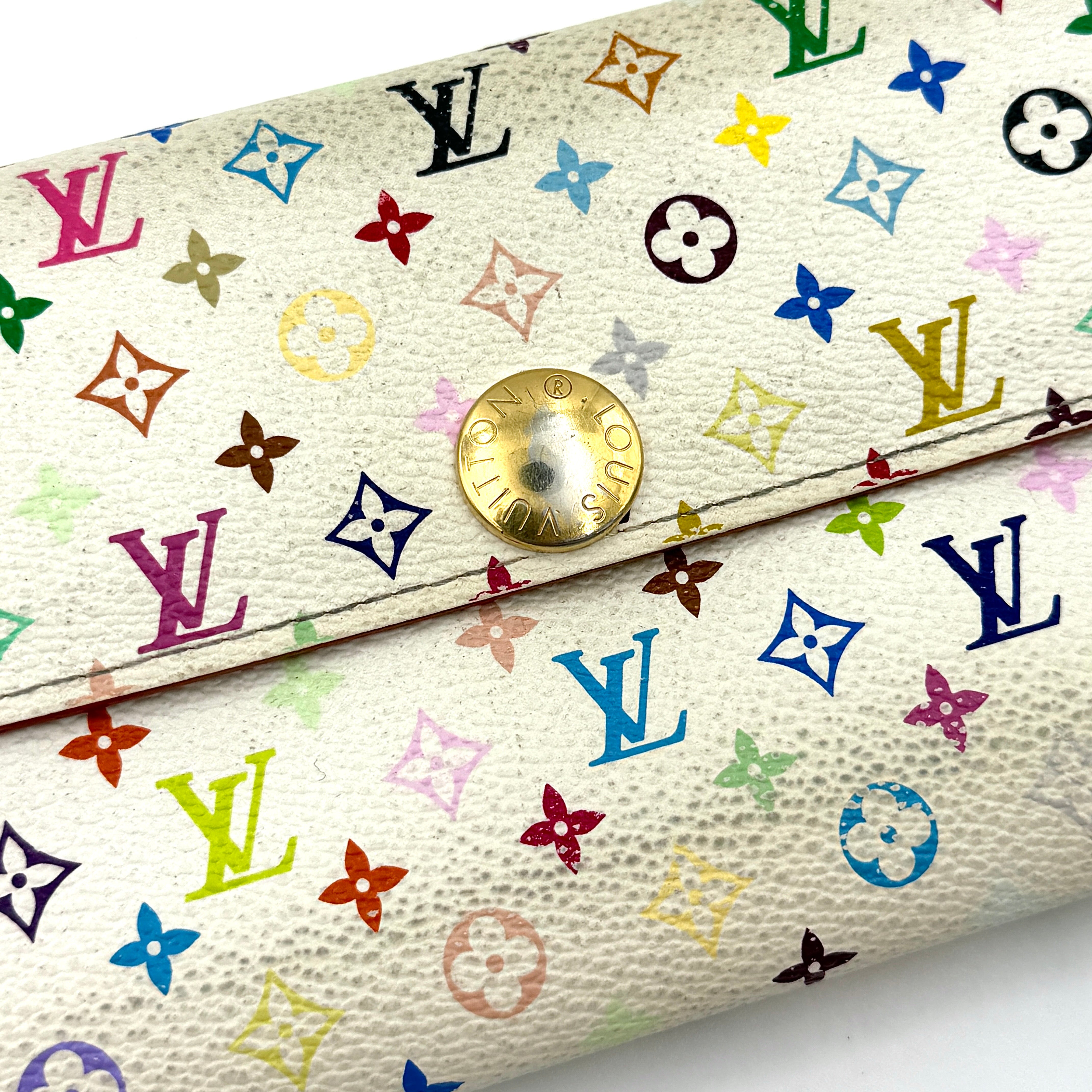 Louis Vuitton x Murakami Sarah Long Wallet Multicolour