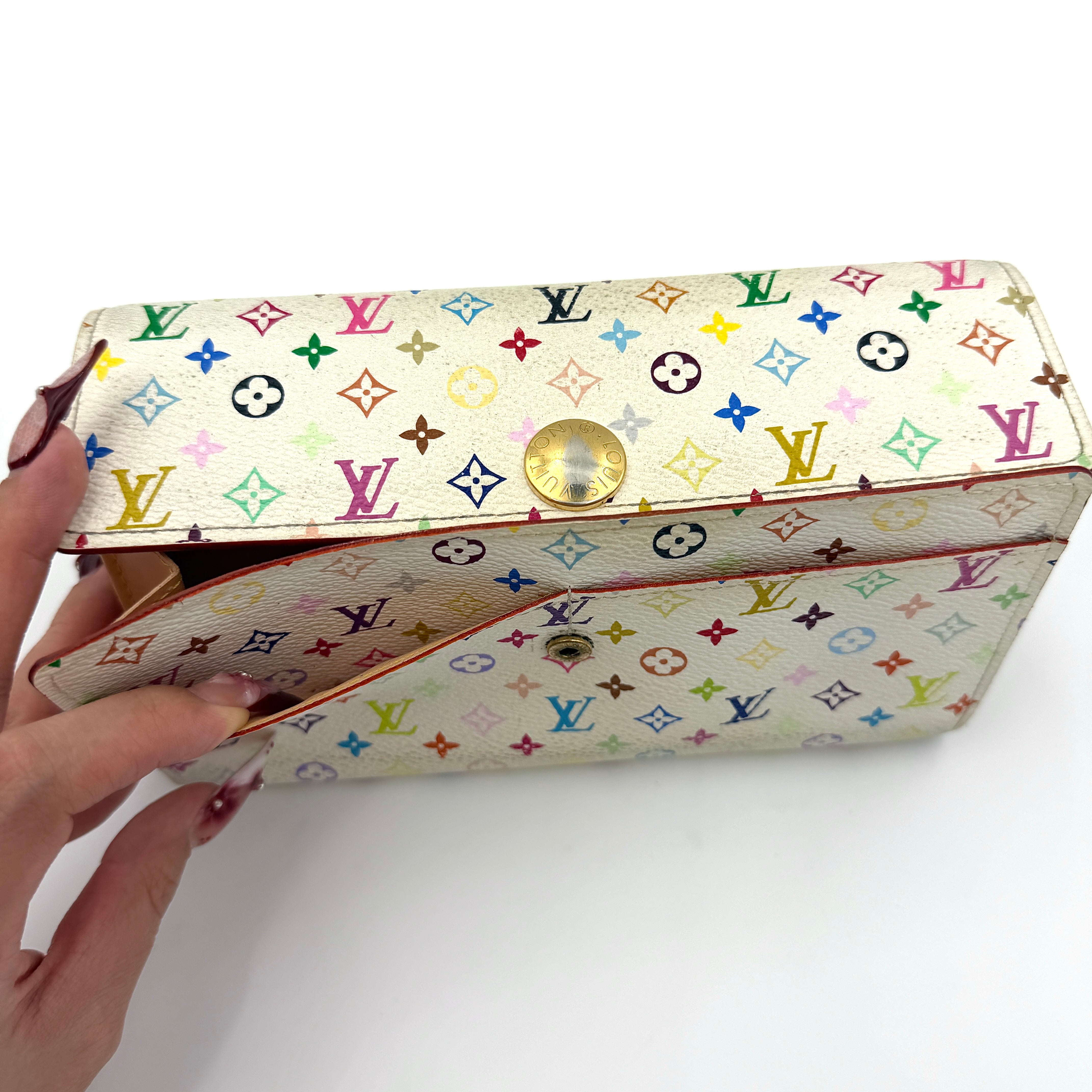 Louis Vuitton x Murakami Sarah Long Wallet Multicolour