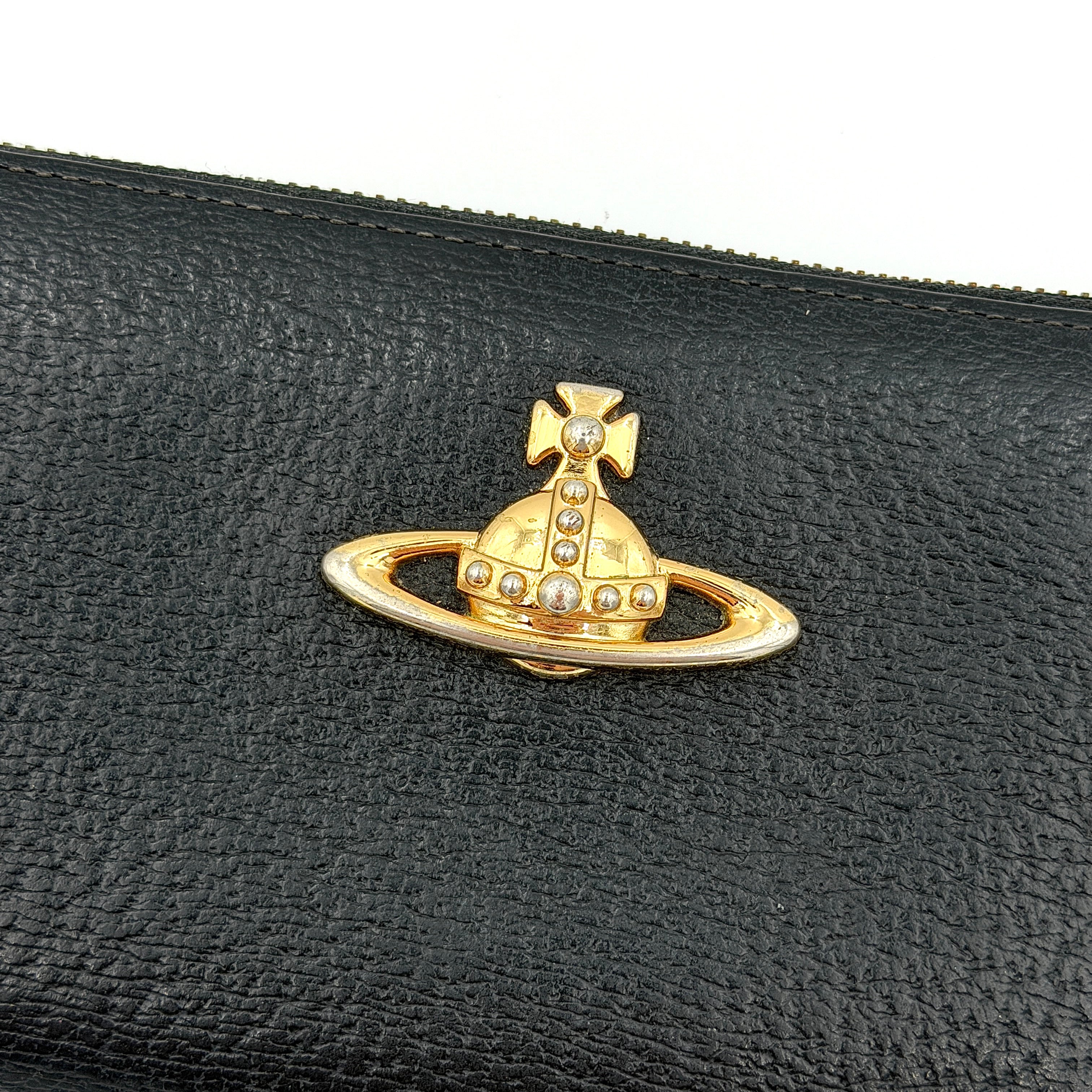 Vivienne Westwood Orb Long Wallet Black