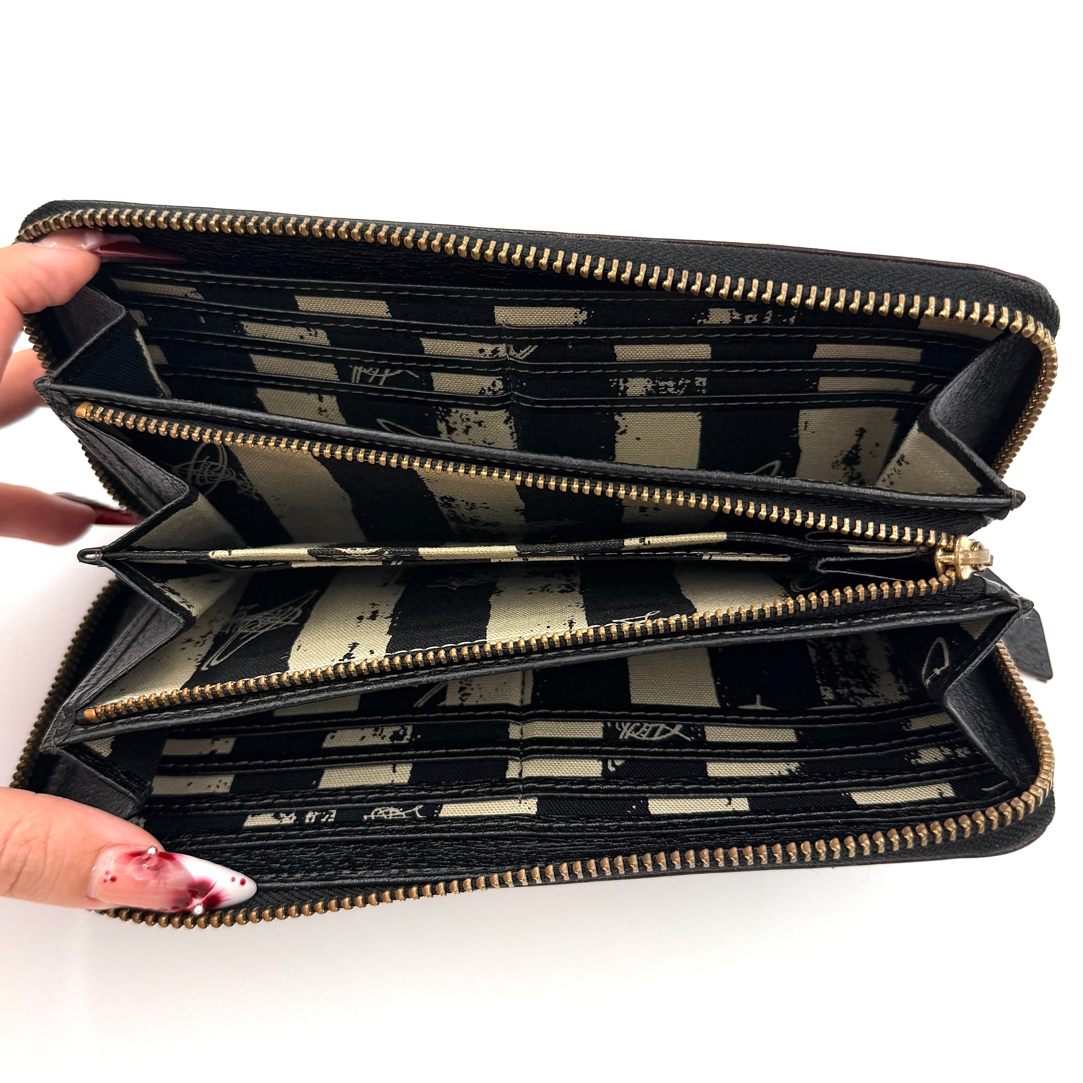 Vivienne Westwood Orb Long Wallet Black