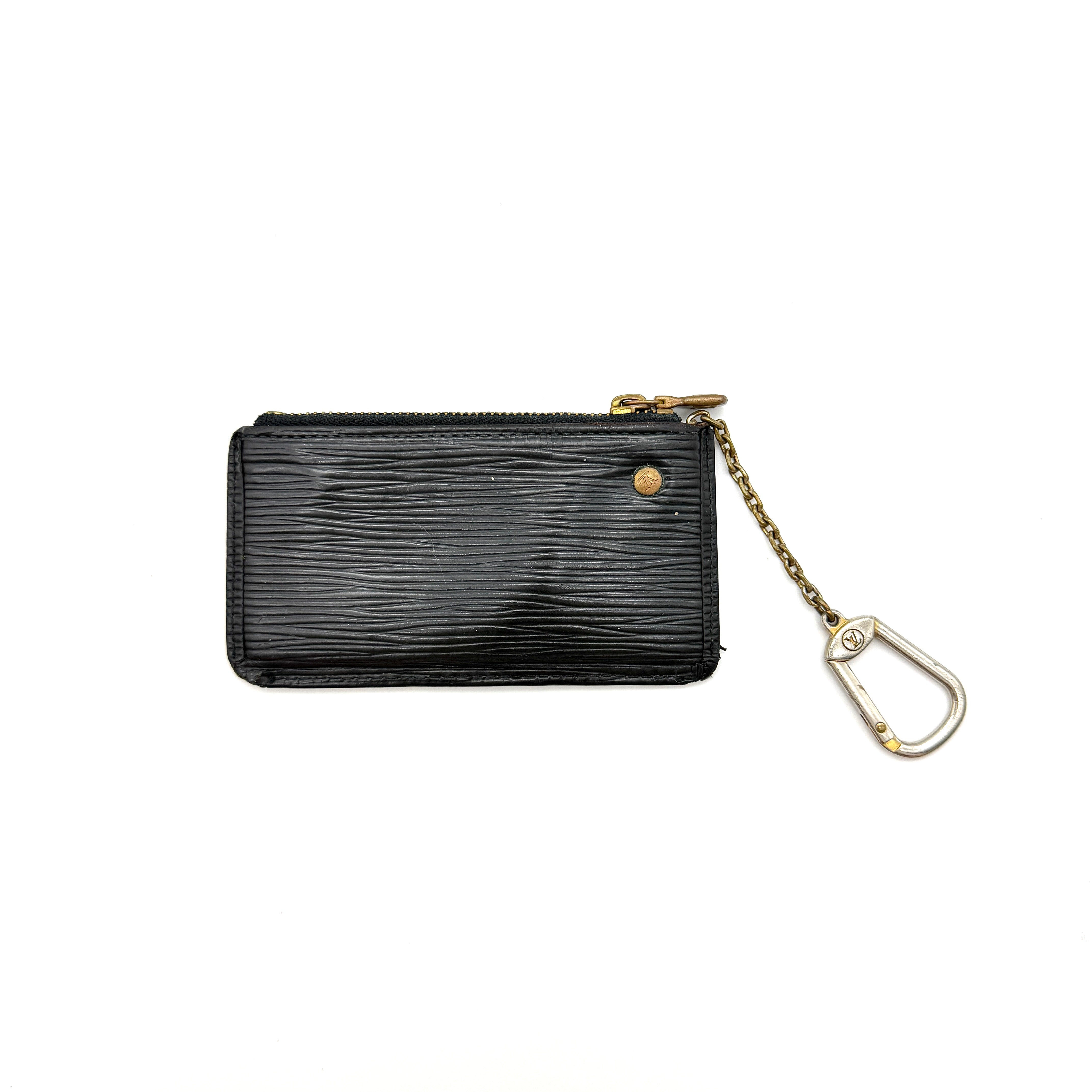 Louis Vuitton Epi Leather Coin Purse Black