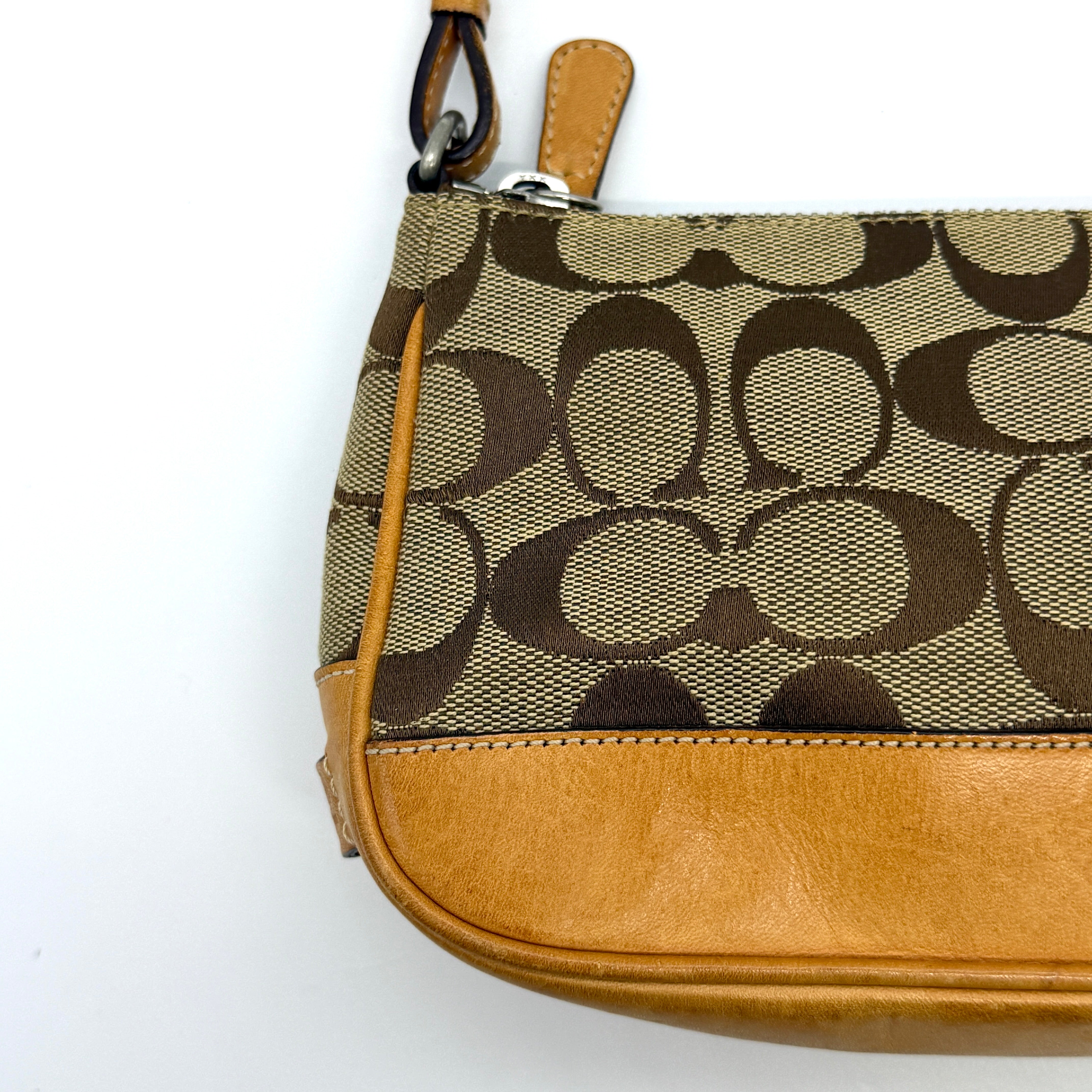 Coach Y2K Demi Shoulder Bag Tan