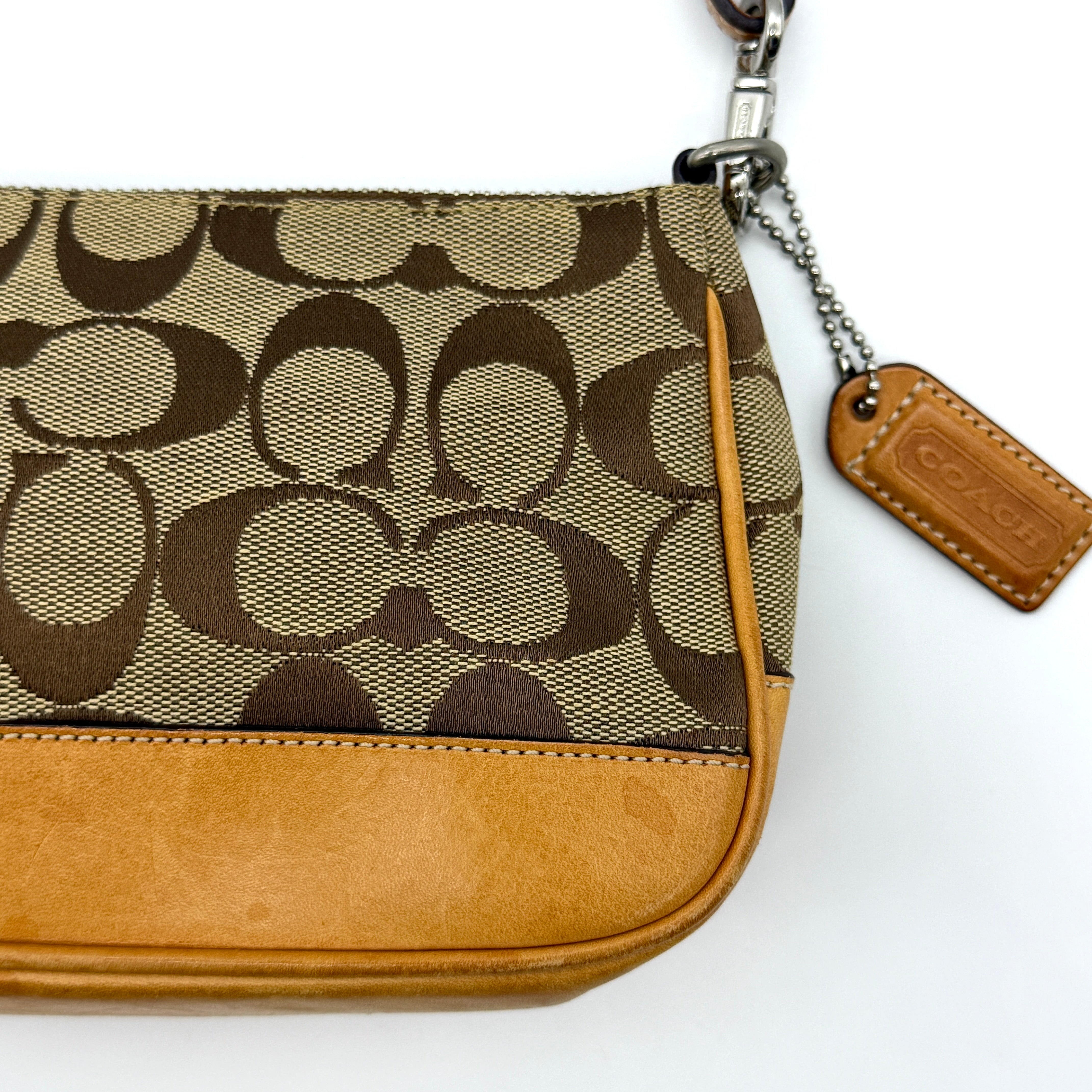 Coach Y2K Demi Shoulder Bag Tan