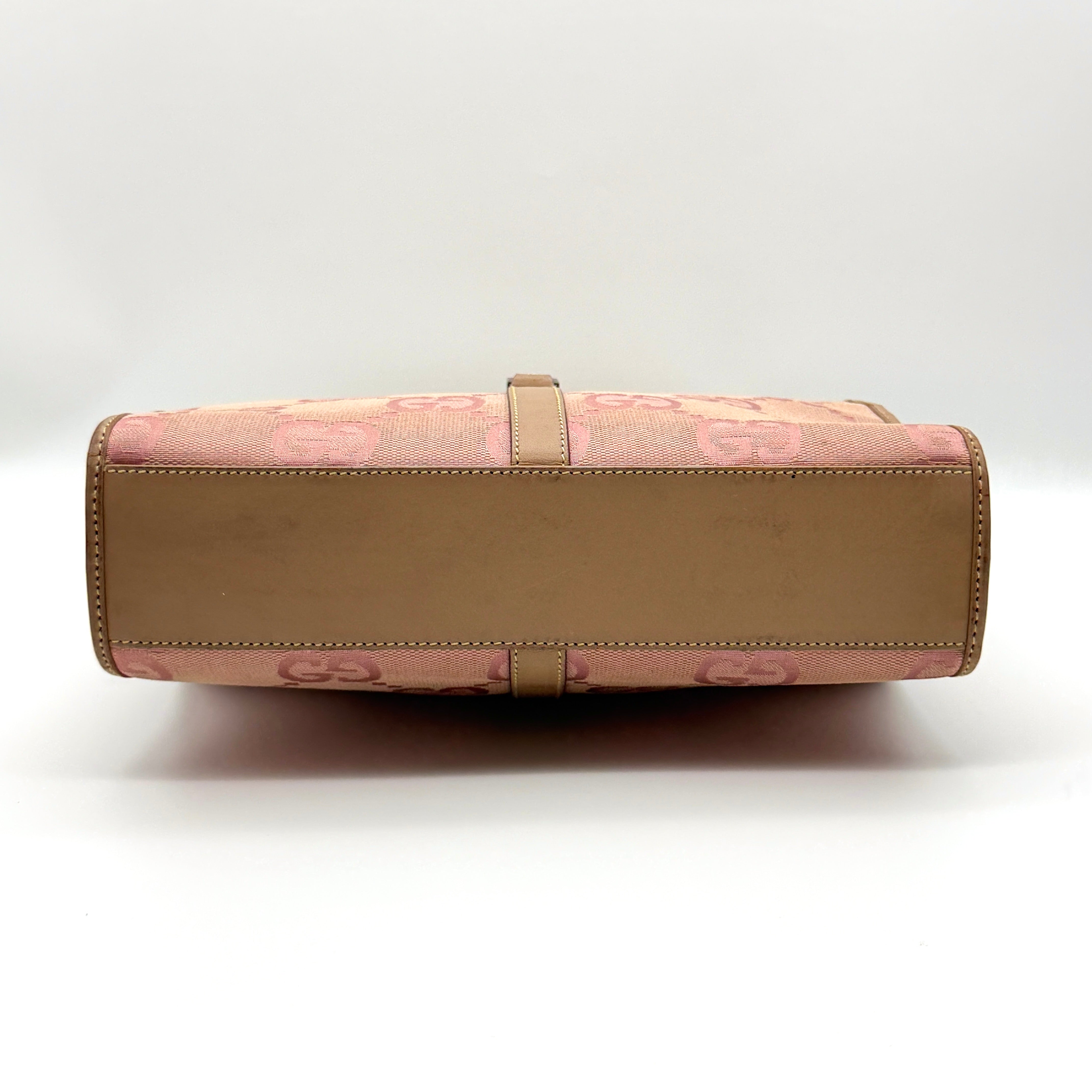 Gucci GG Monogram Jackie Tote Bag Pink