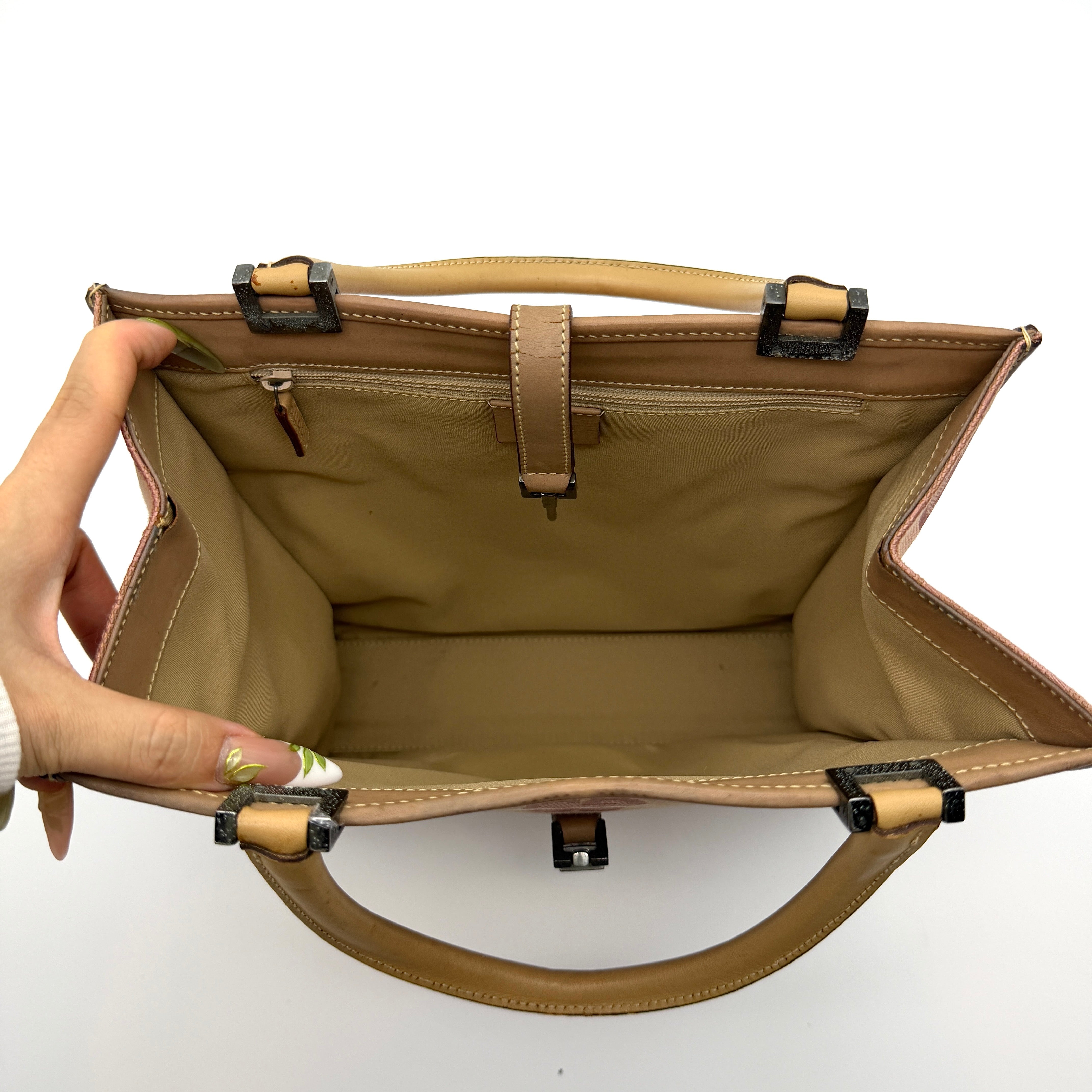 Gucci GG Monogram Jackie Tote Bag Pink