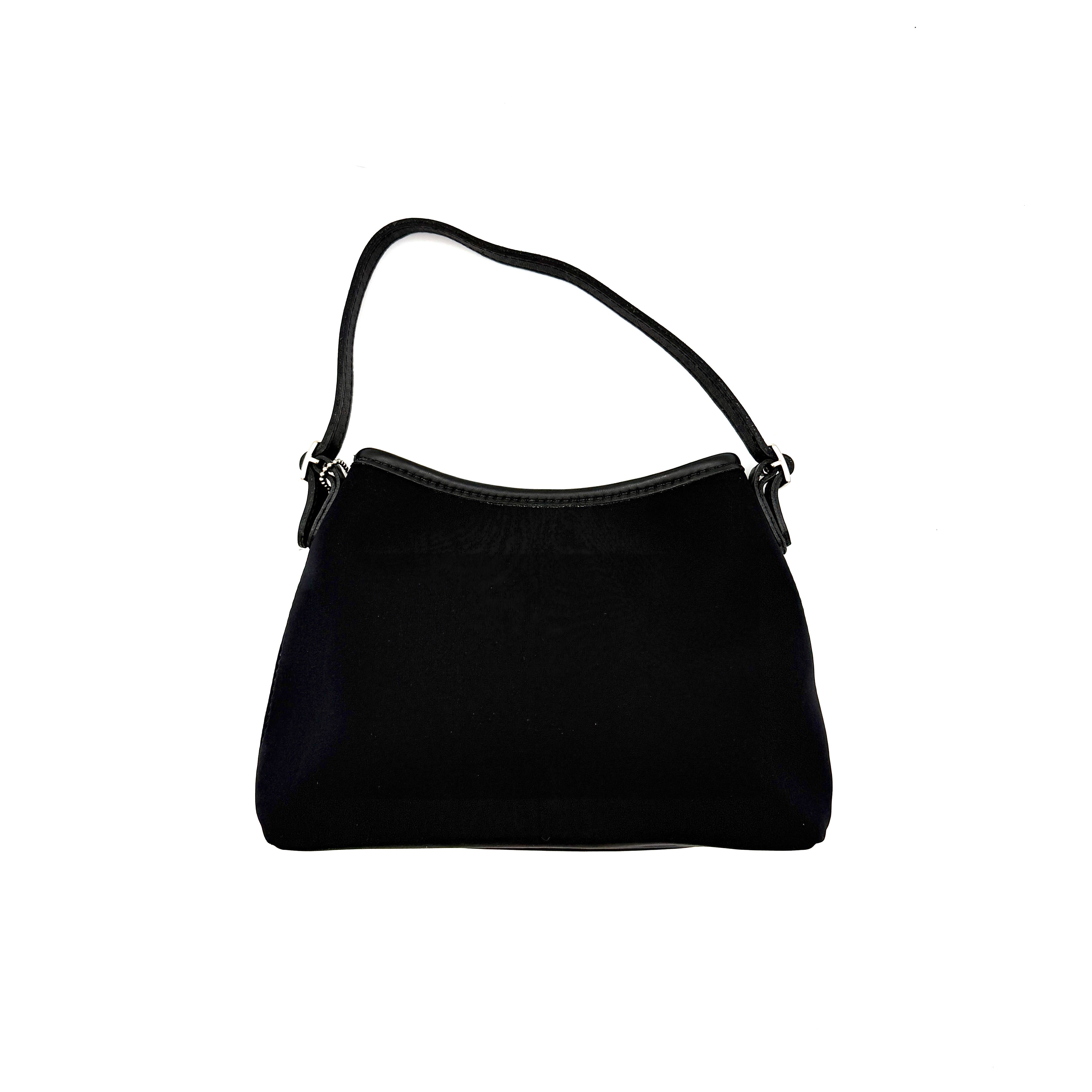 Coach Neoprene Hobo Mini Bag Black
