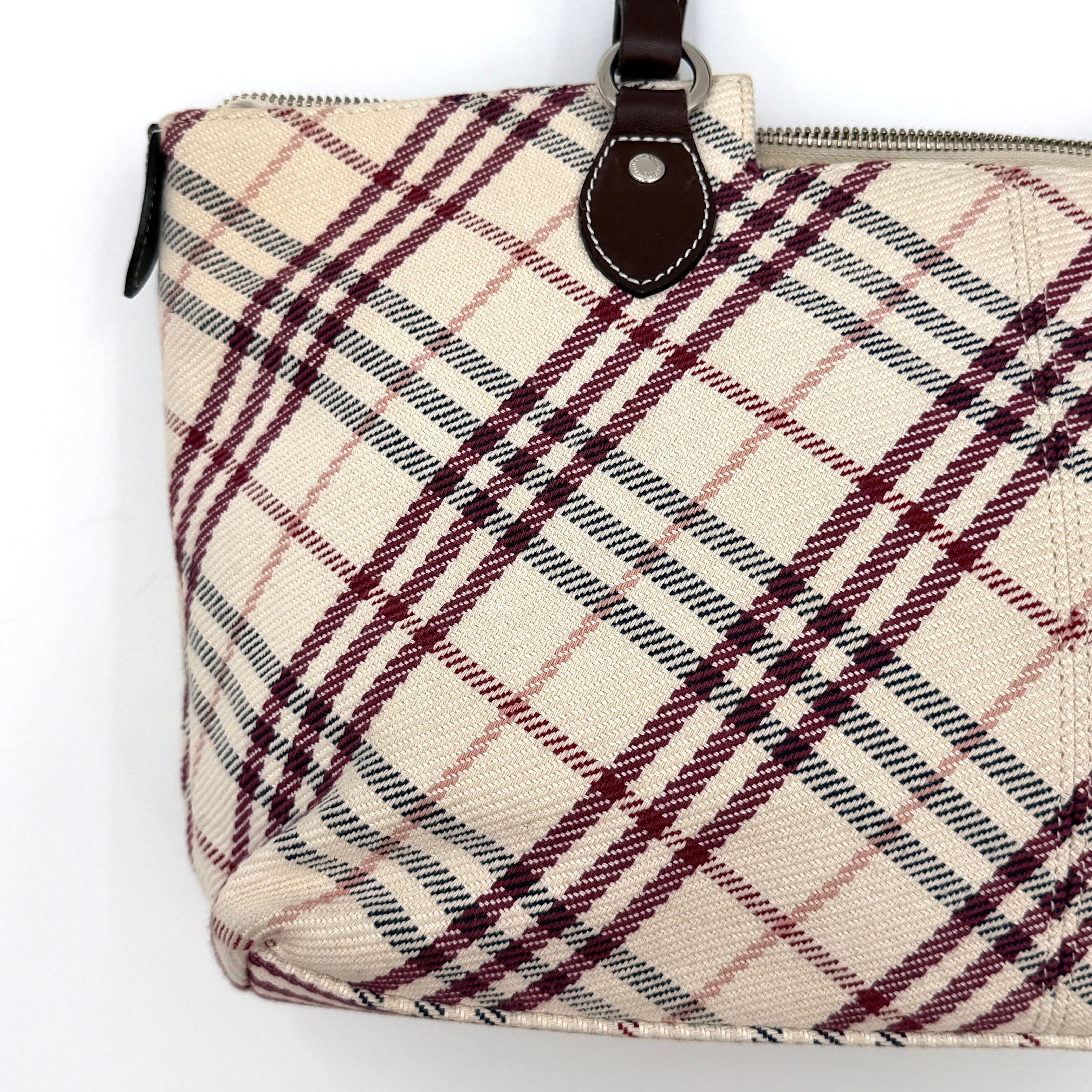 Burberry Nova Check Shoulder Bag Beige