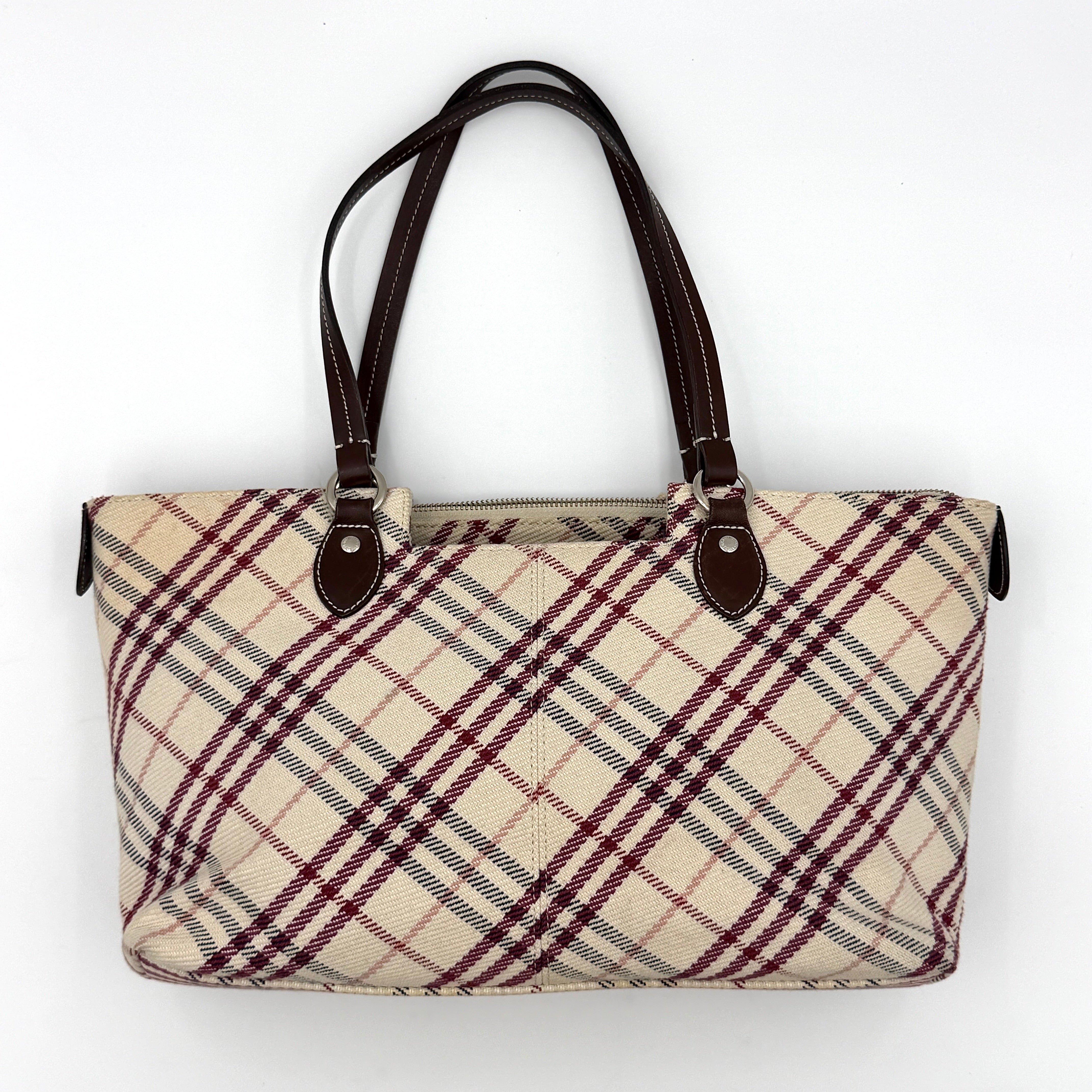 Burberry Nova Check Shoulder Bag Beige