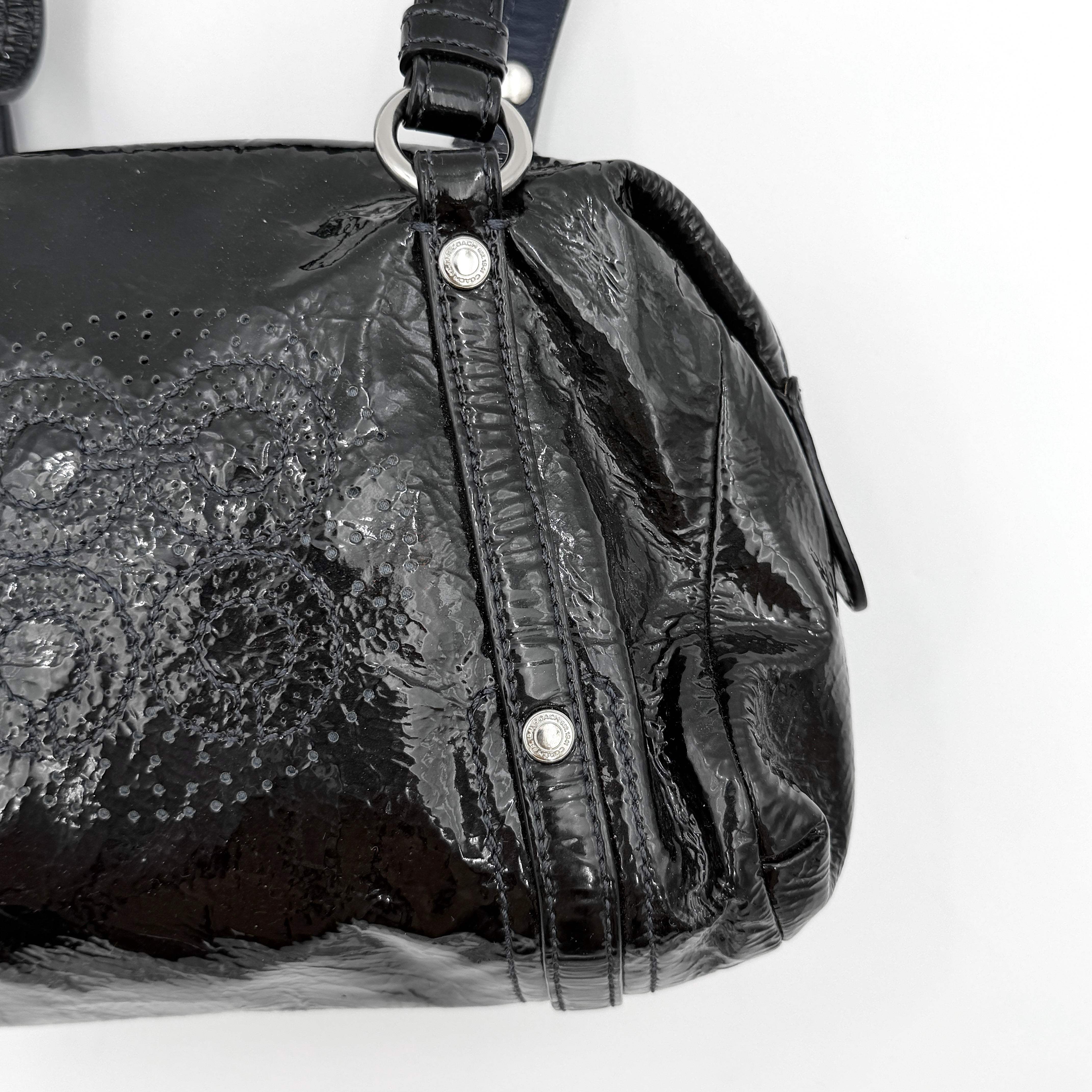 Coach Aubrey Mini Satchel Bag Black
