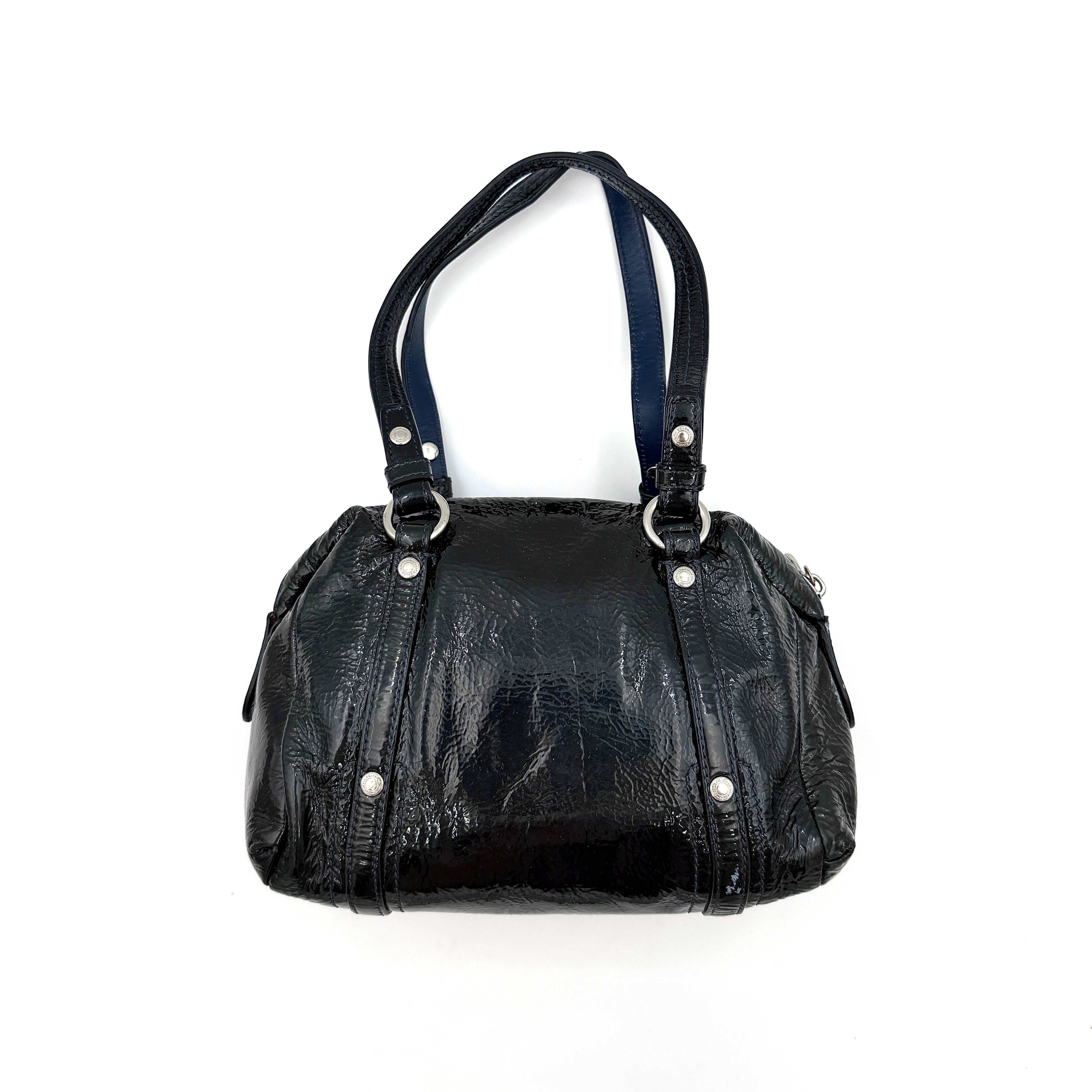 Coach Aubrey Mini Satchel Bag Black