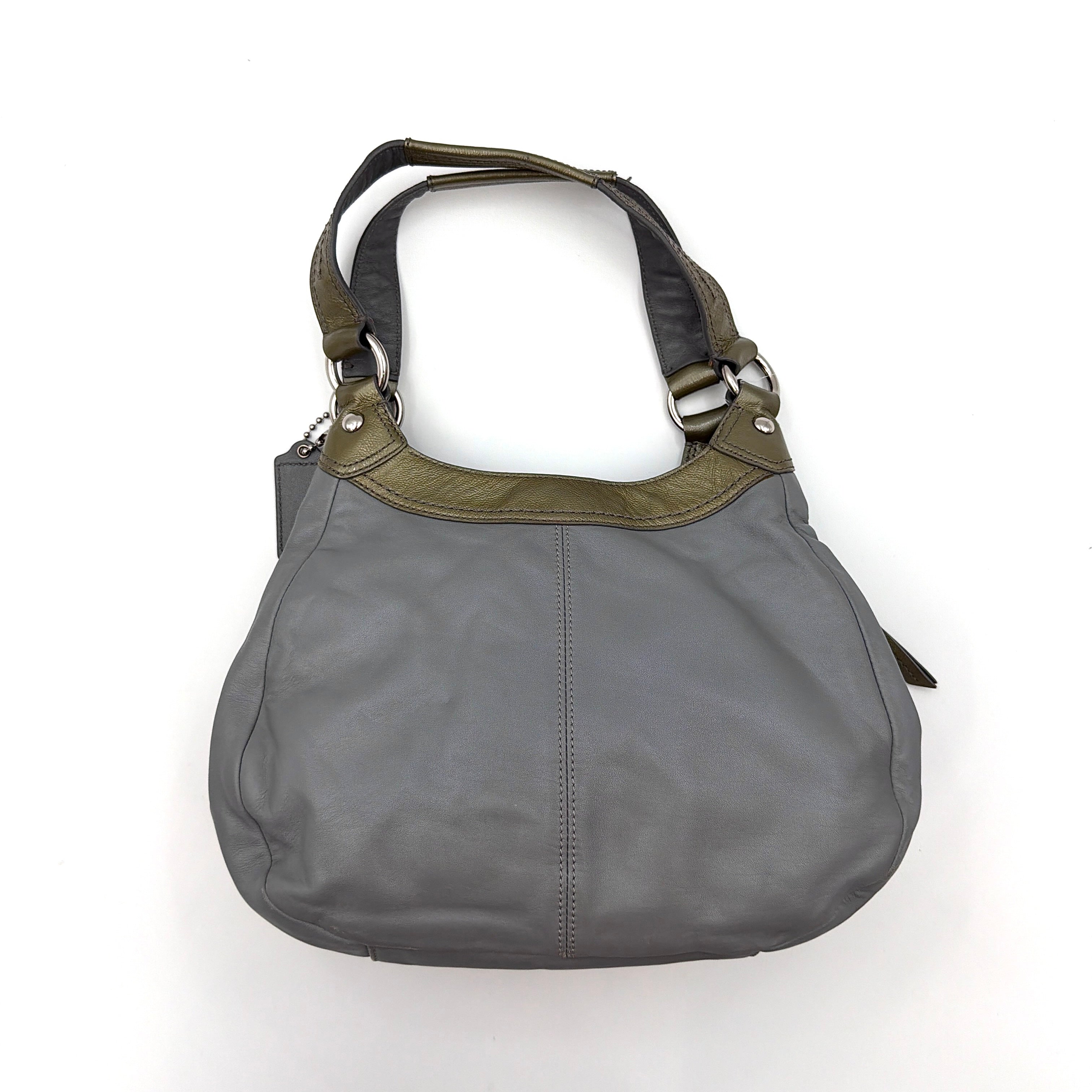 Coach Y2K Soho Lynn Hobo Shoulder Bag Grey
