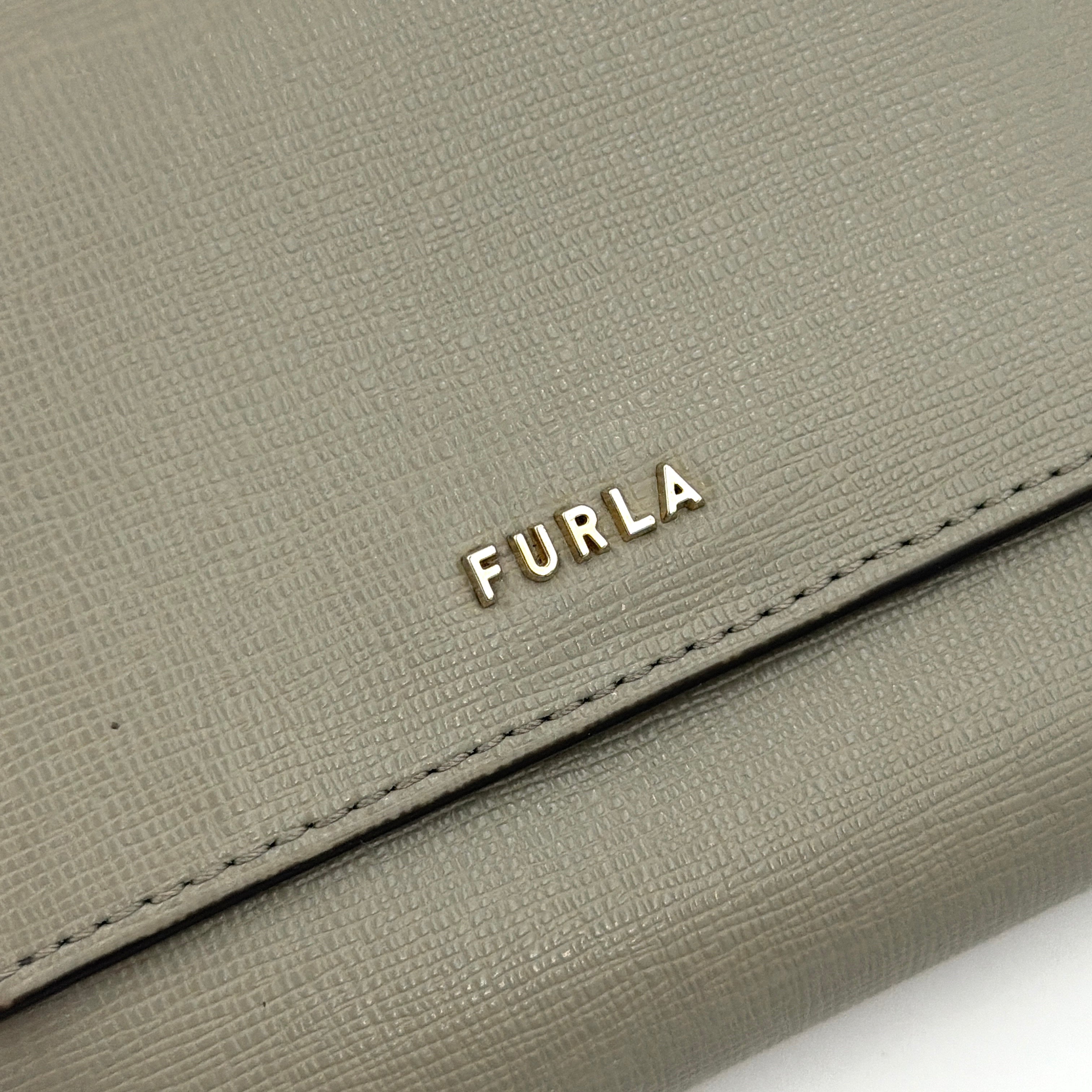 Furla Camelia Compact Wallet Grey