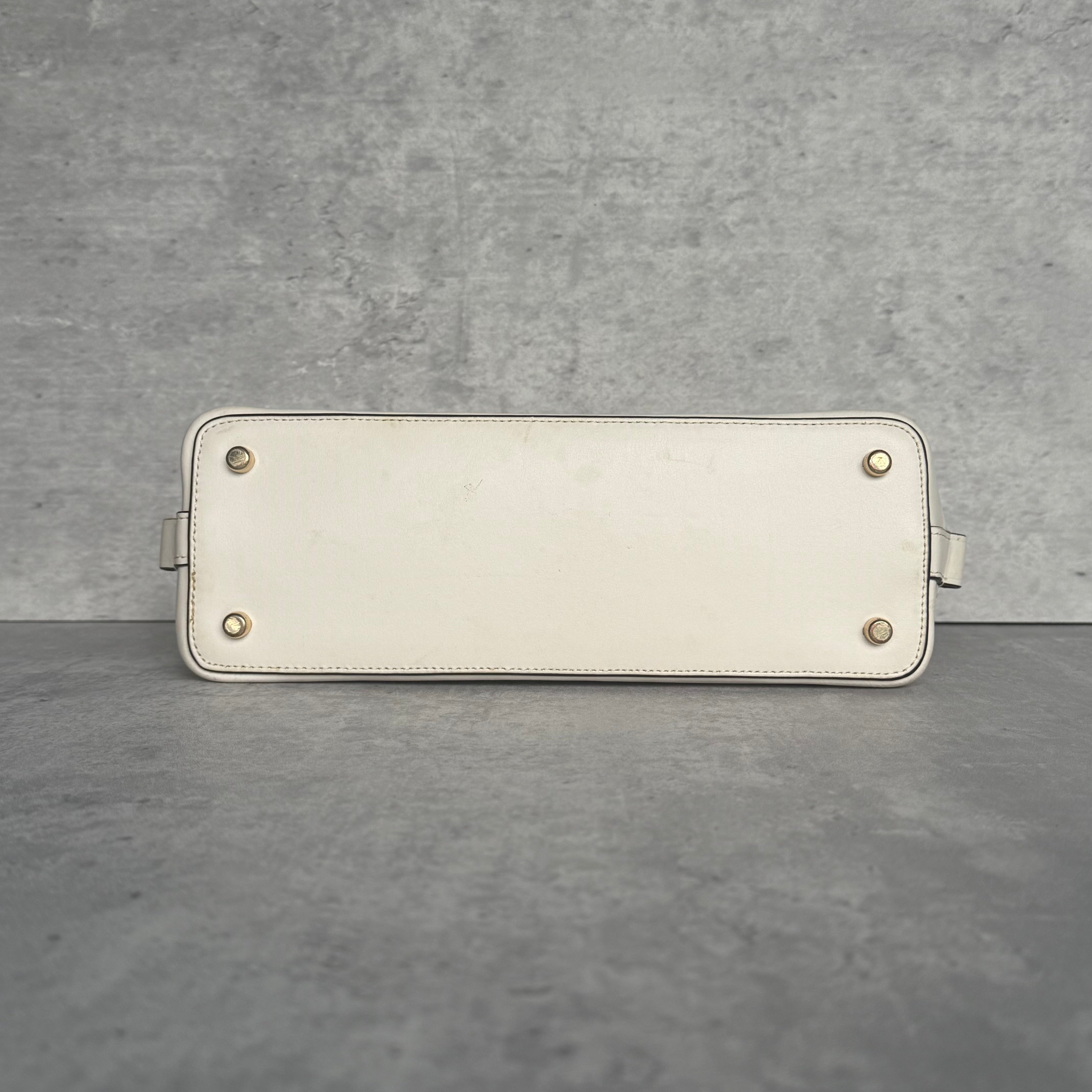 Coach 2Way Signature Sierra Hand Bag Beige/Cream