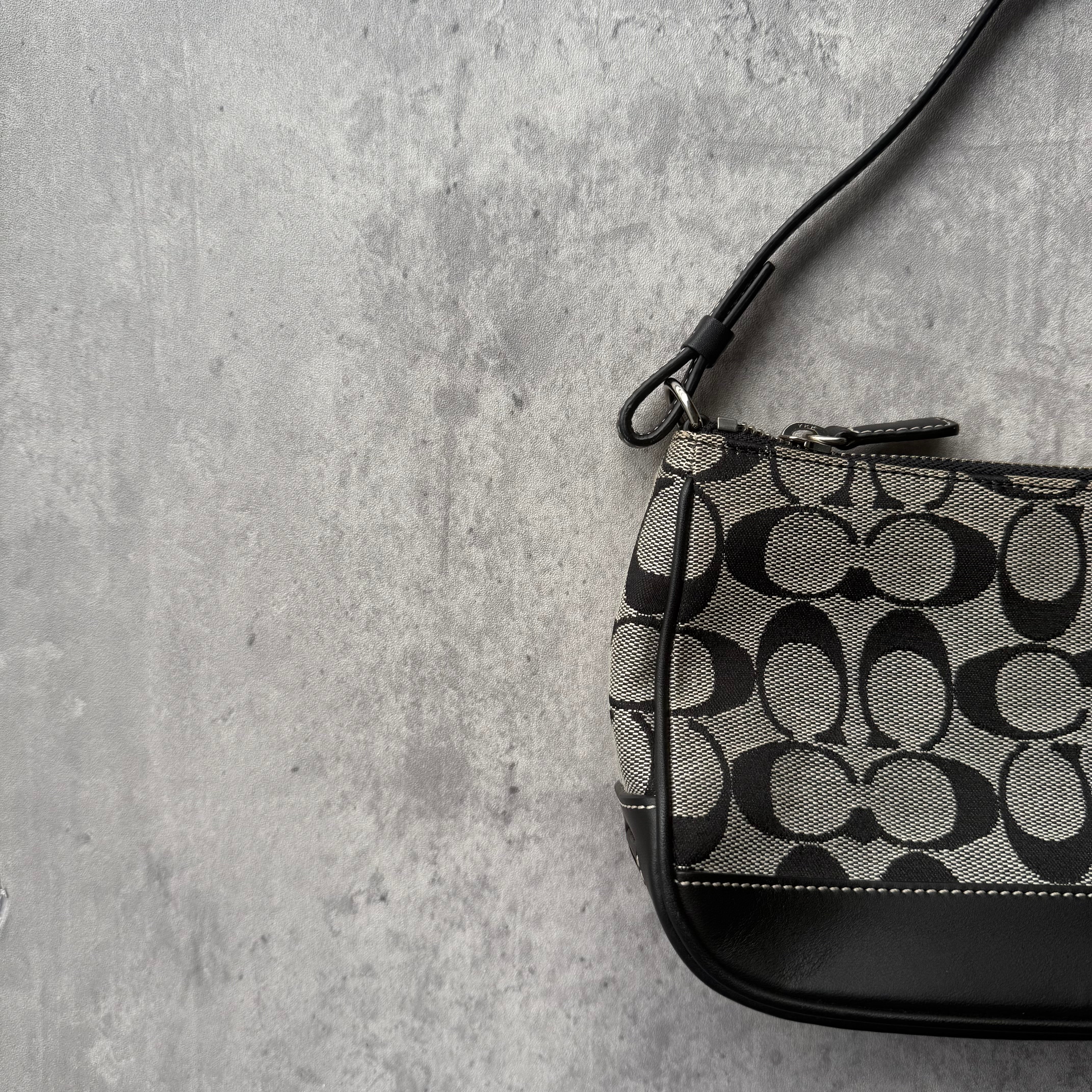 Coach Y2K Demi Shoulder Bag Grey/Black