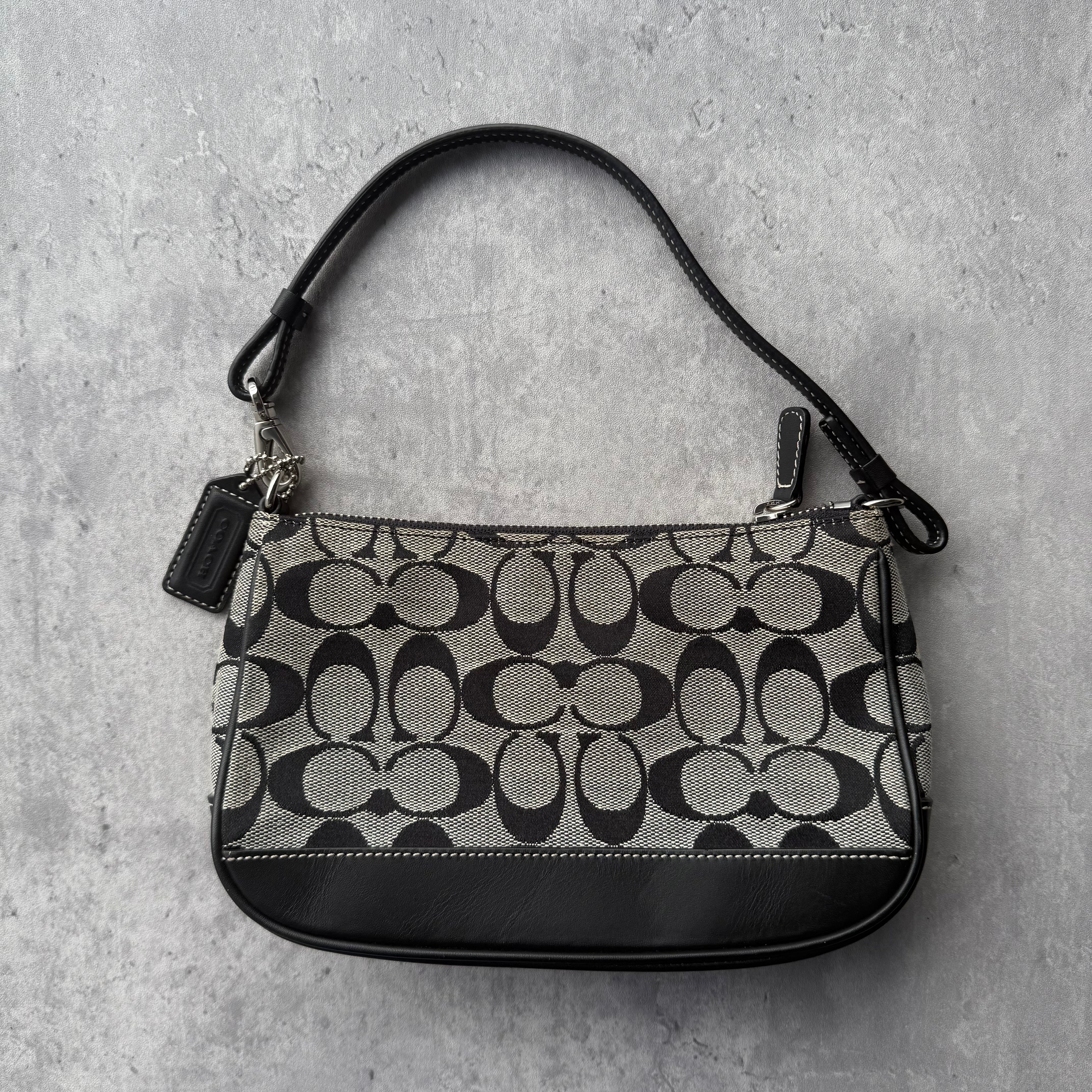 Coach Y2K Demi Shoulder Bag Grey/Black