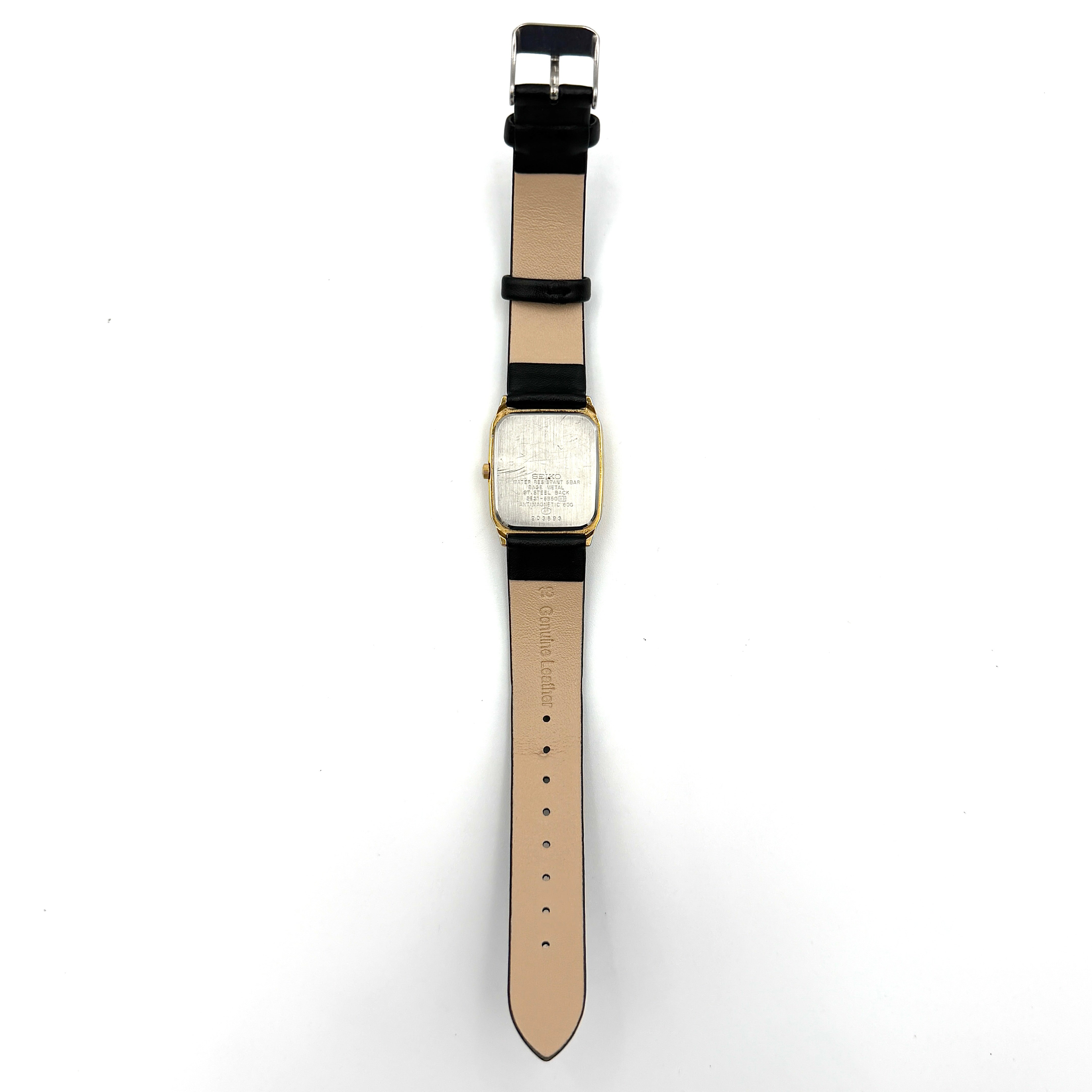 Seiko Spirit 5E31-5B50 Watch Gold