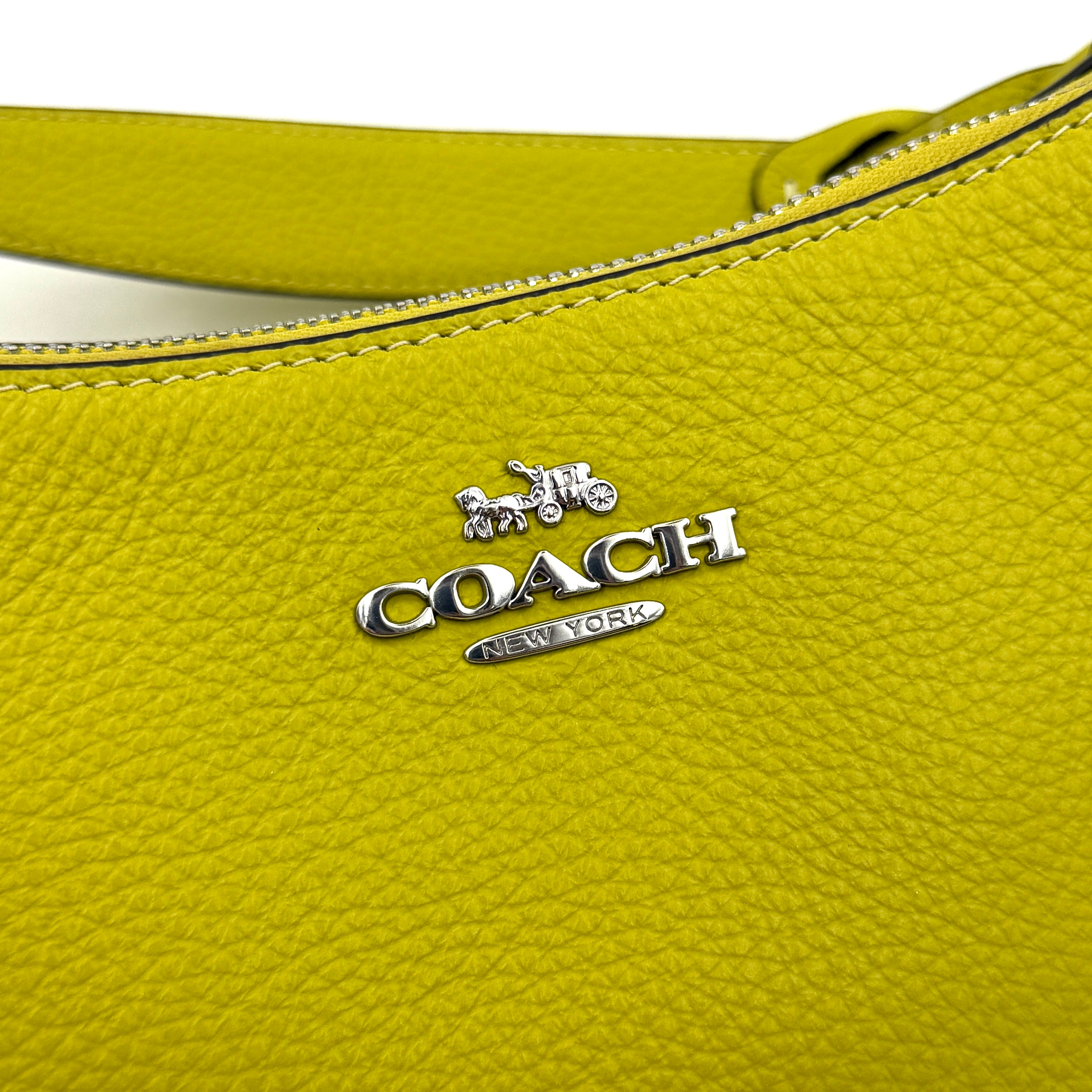 Coach Teri Shoulder Bag Lime Green