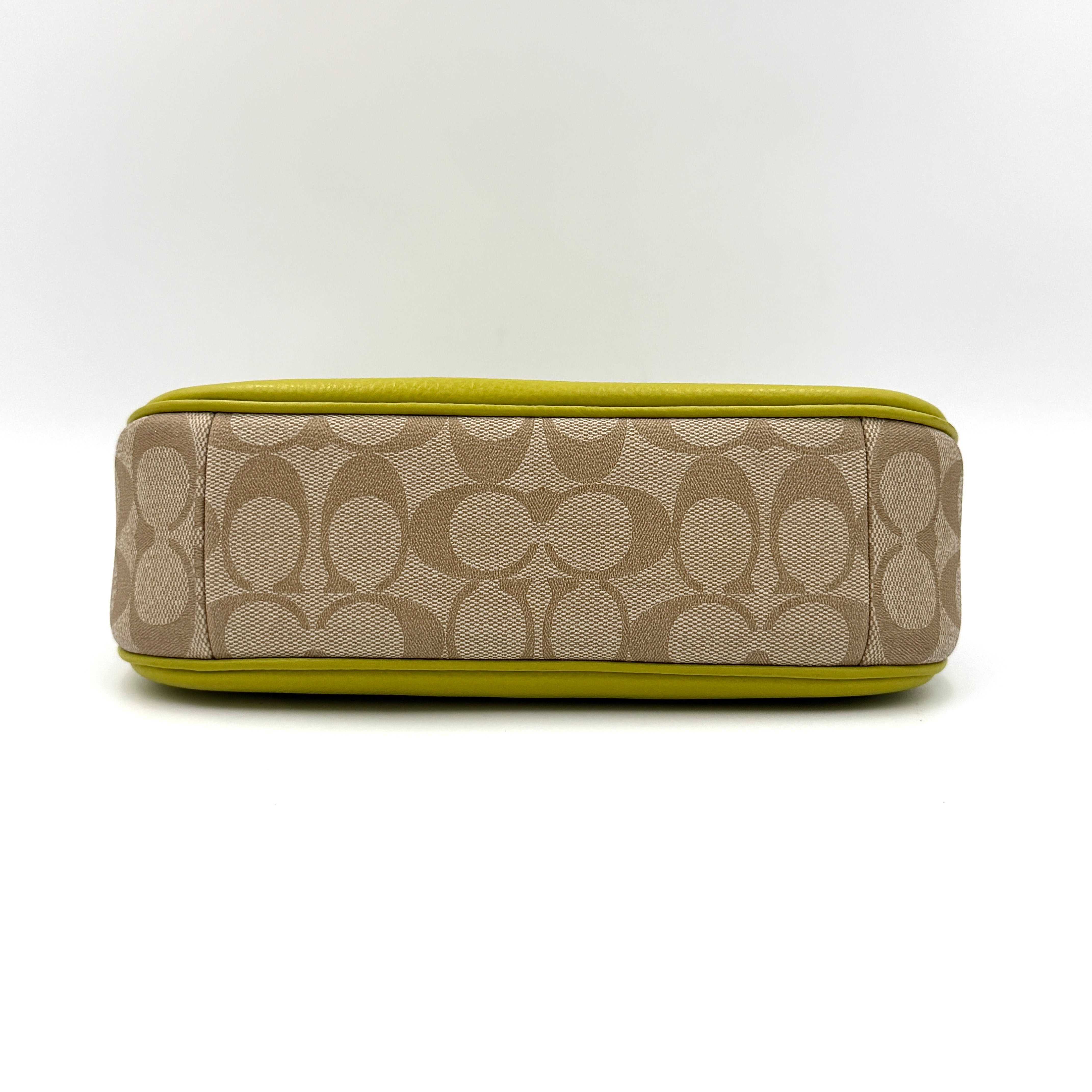 Coach Teri Shoulder Bag Lime Green