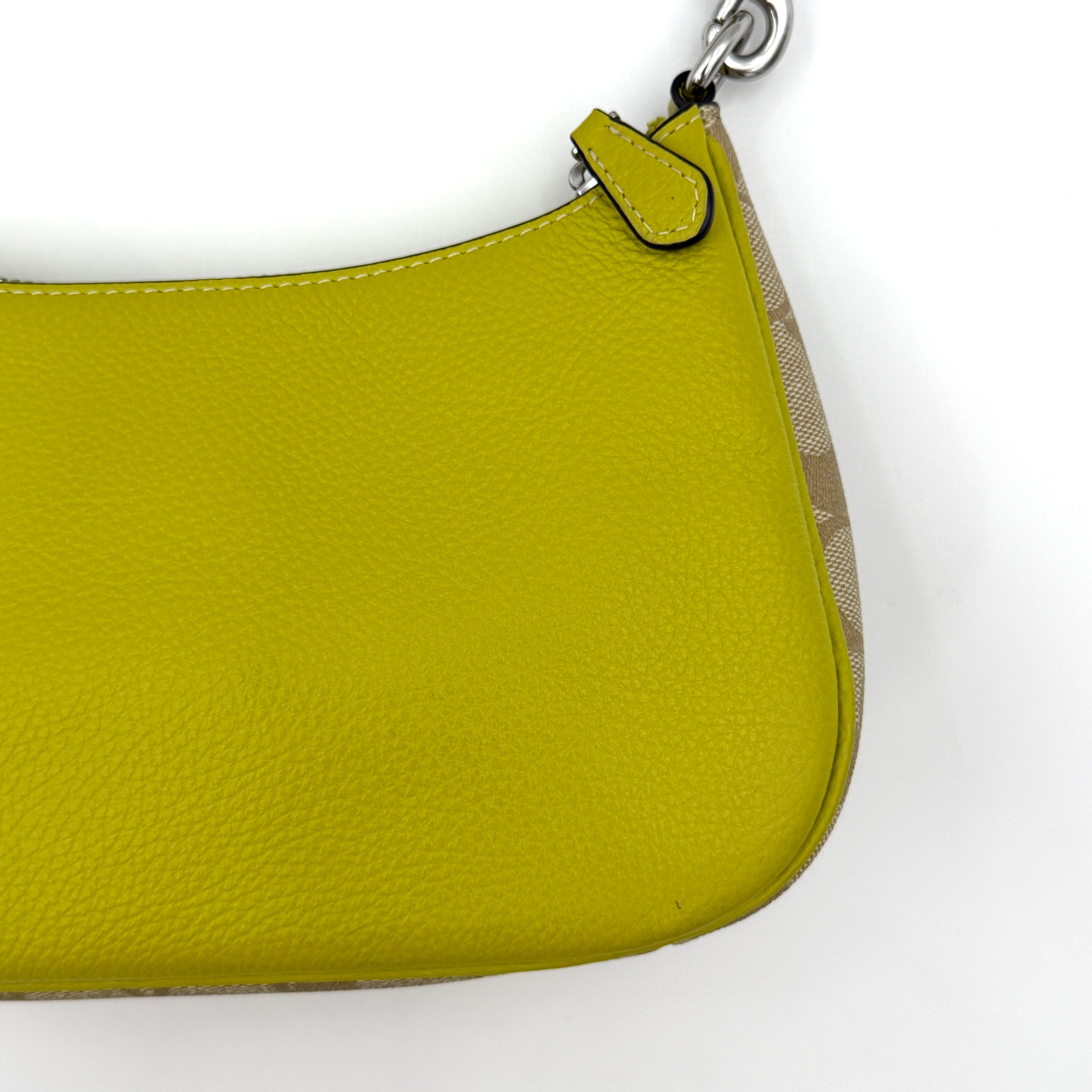 Coach Teri Shoulder Bag Lime Green