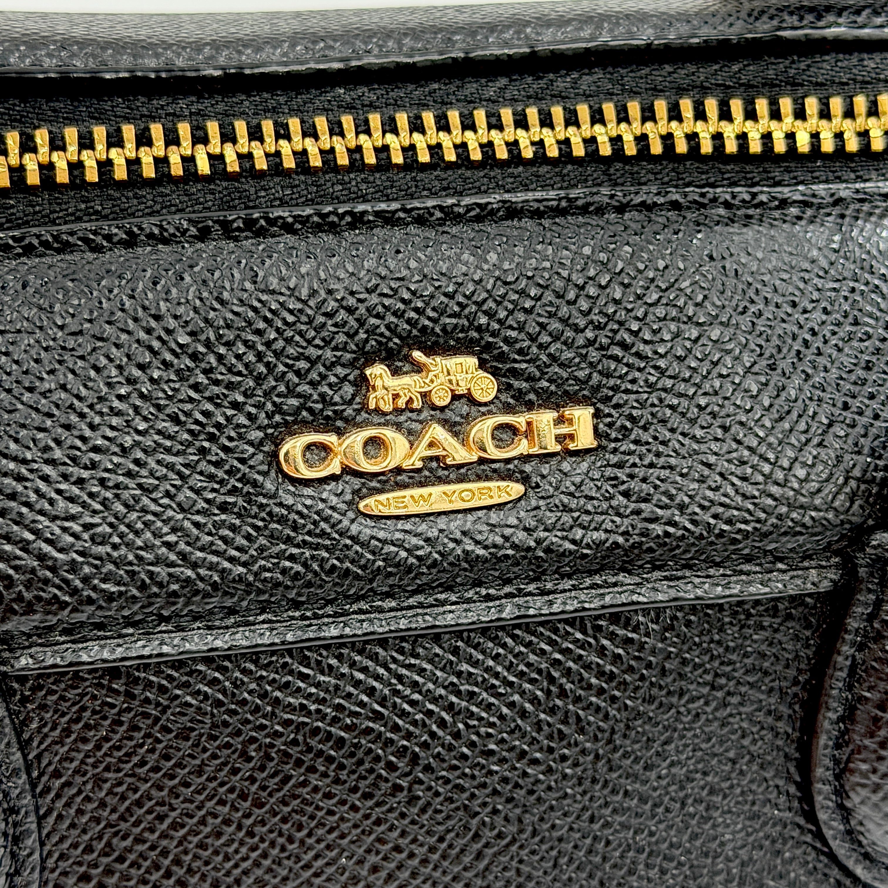 Coach 2Way Mini Bennett Boston Bag Black