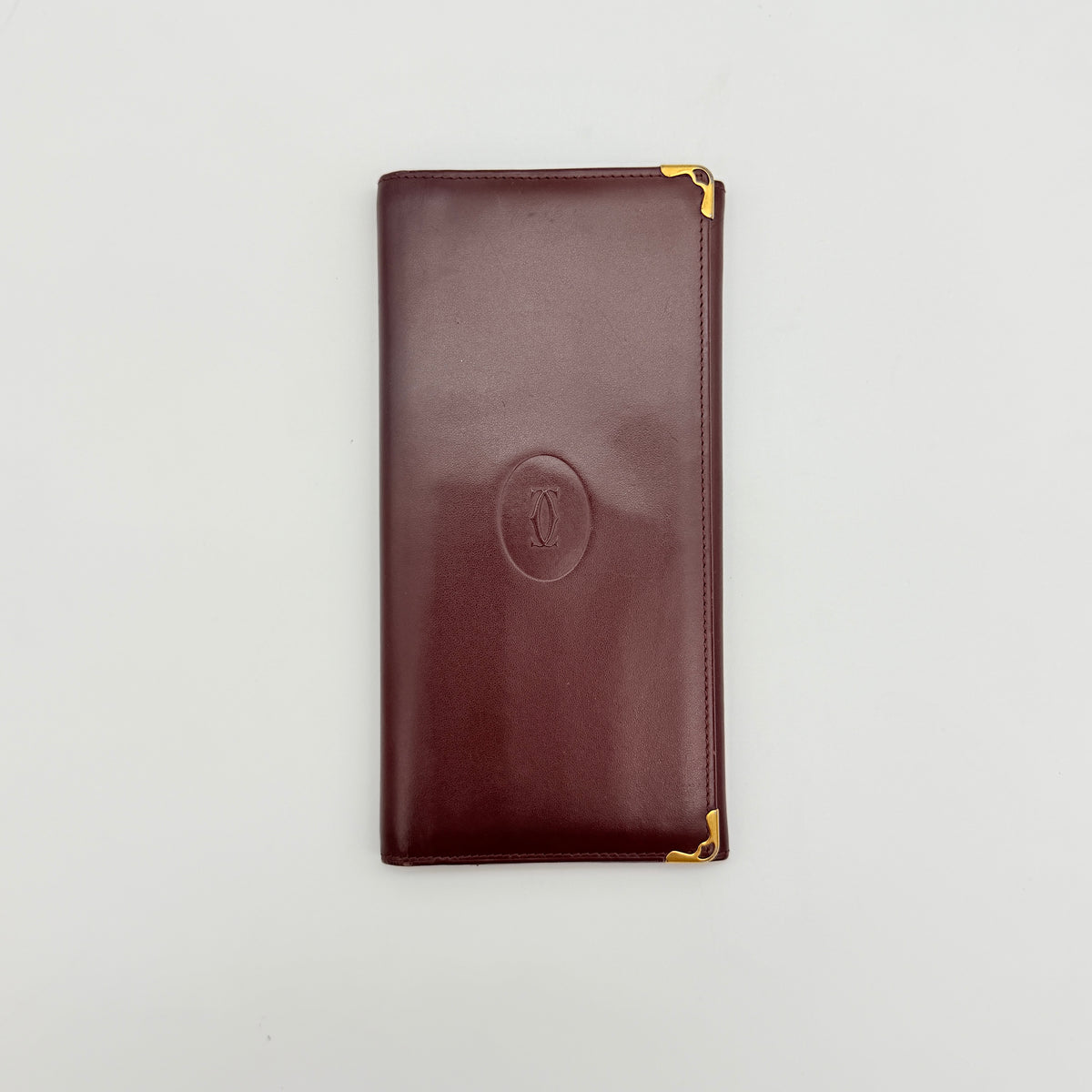 Cartier Must de Cartier Bifold Long Wallet Burgundy