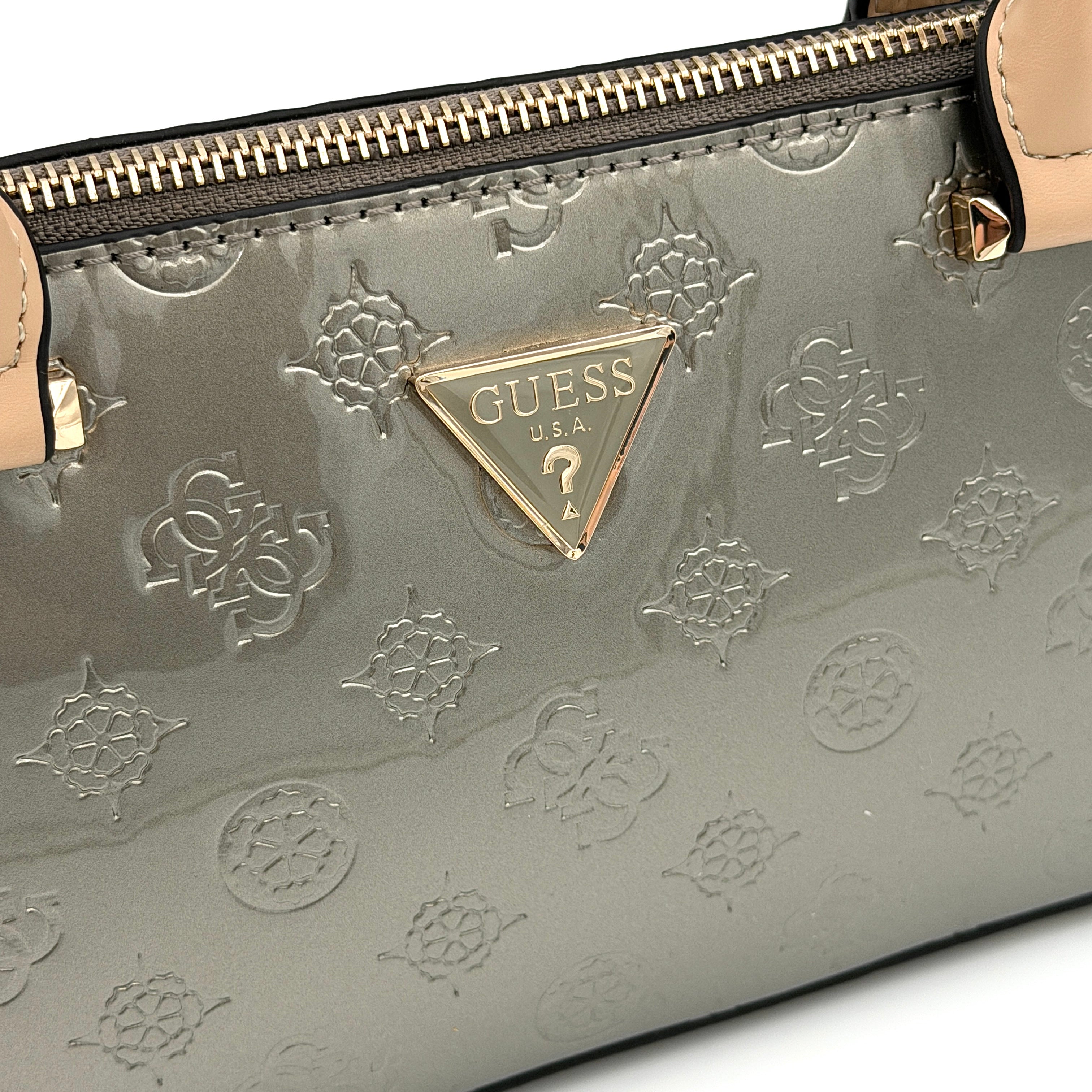 Guess USA Arnela Shoulder Bag Silver