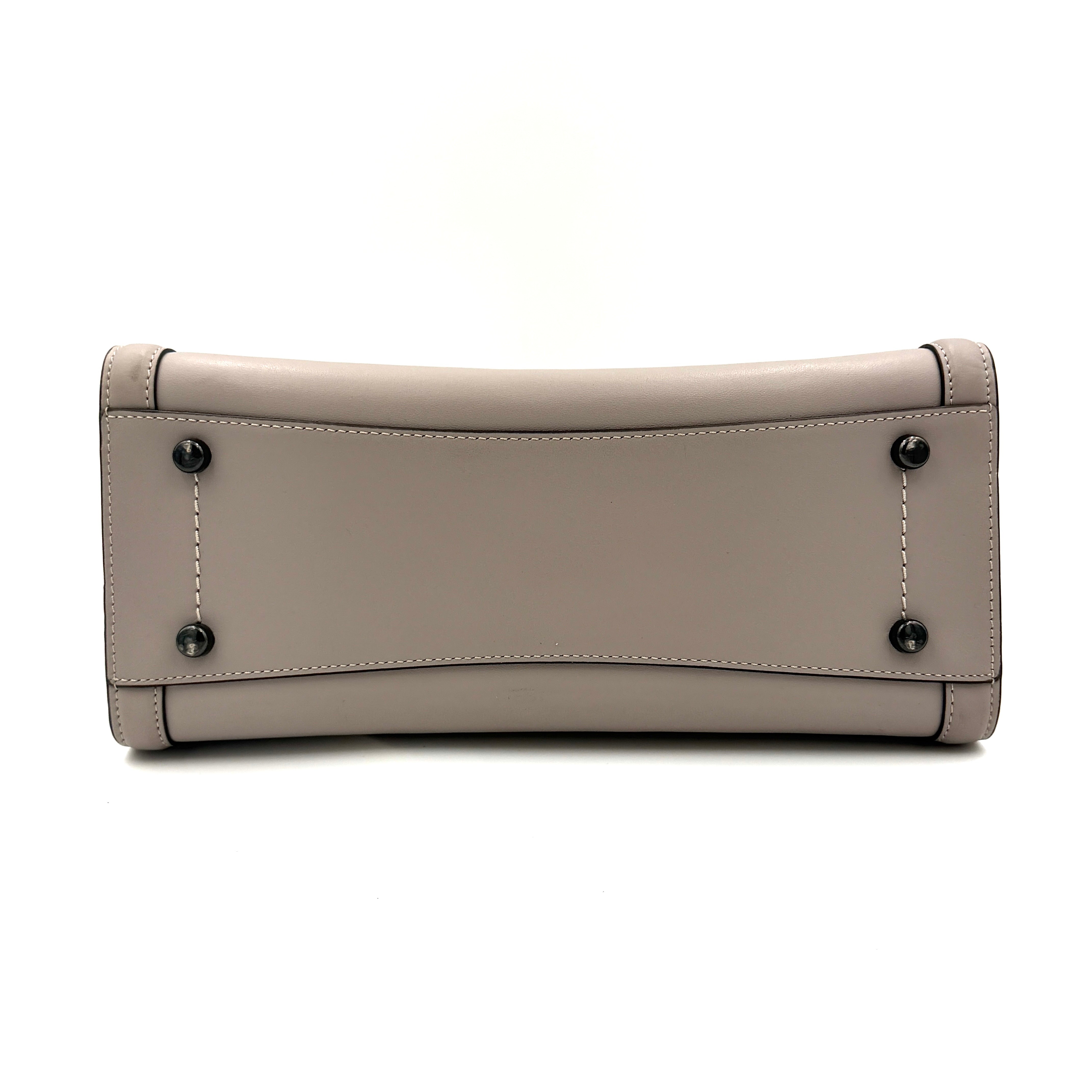 Coach 2Way Zoe Carryall Handbag Grey