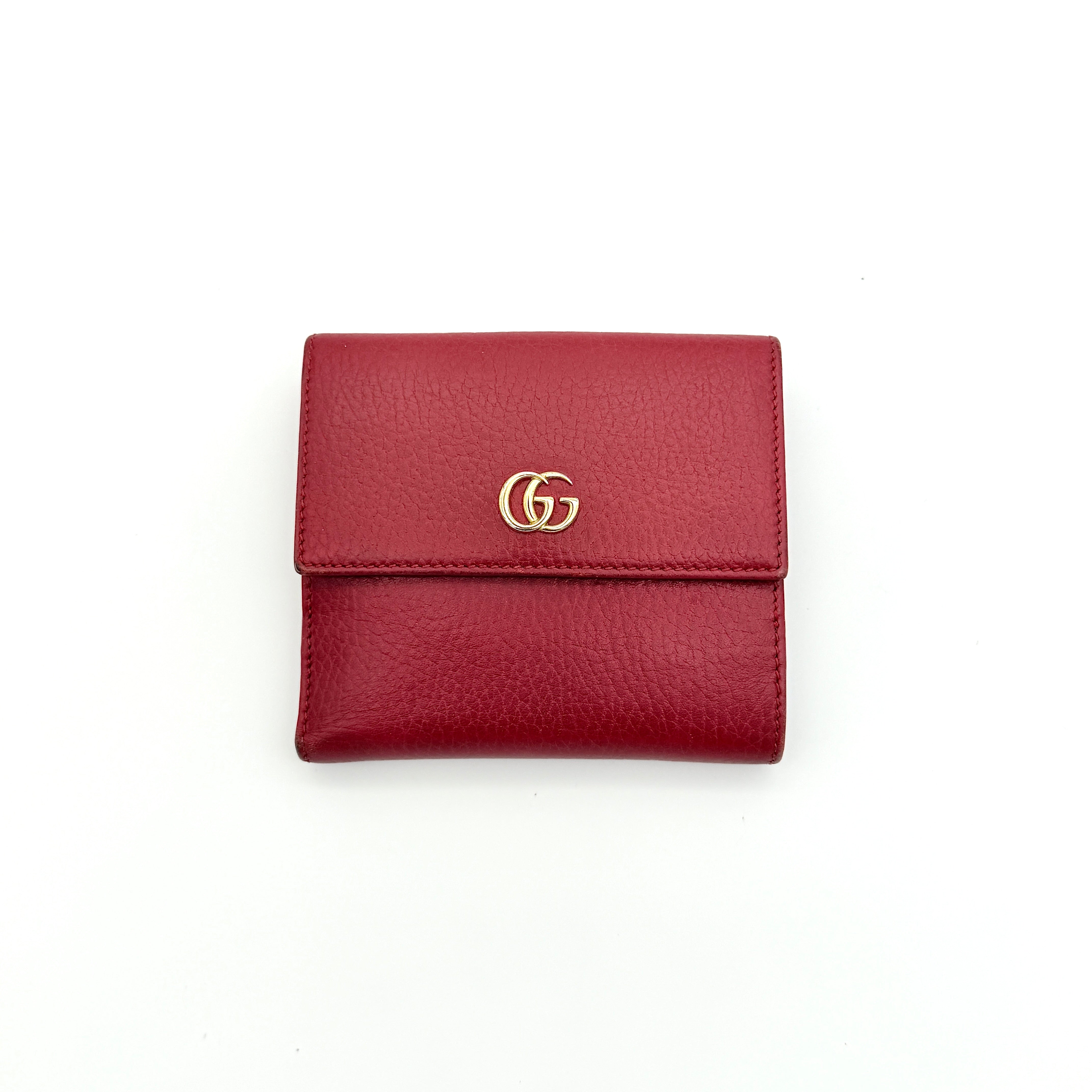 Gucci GG Marmont Wallet Red