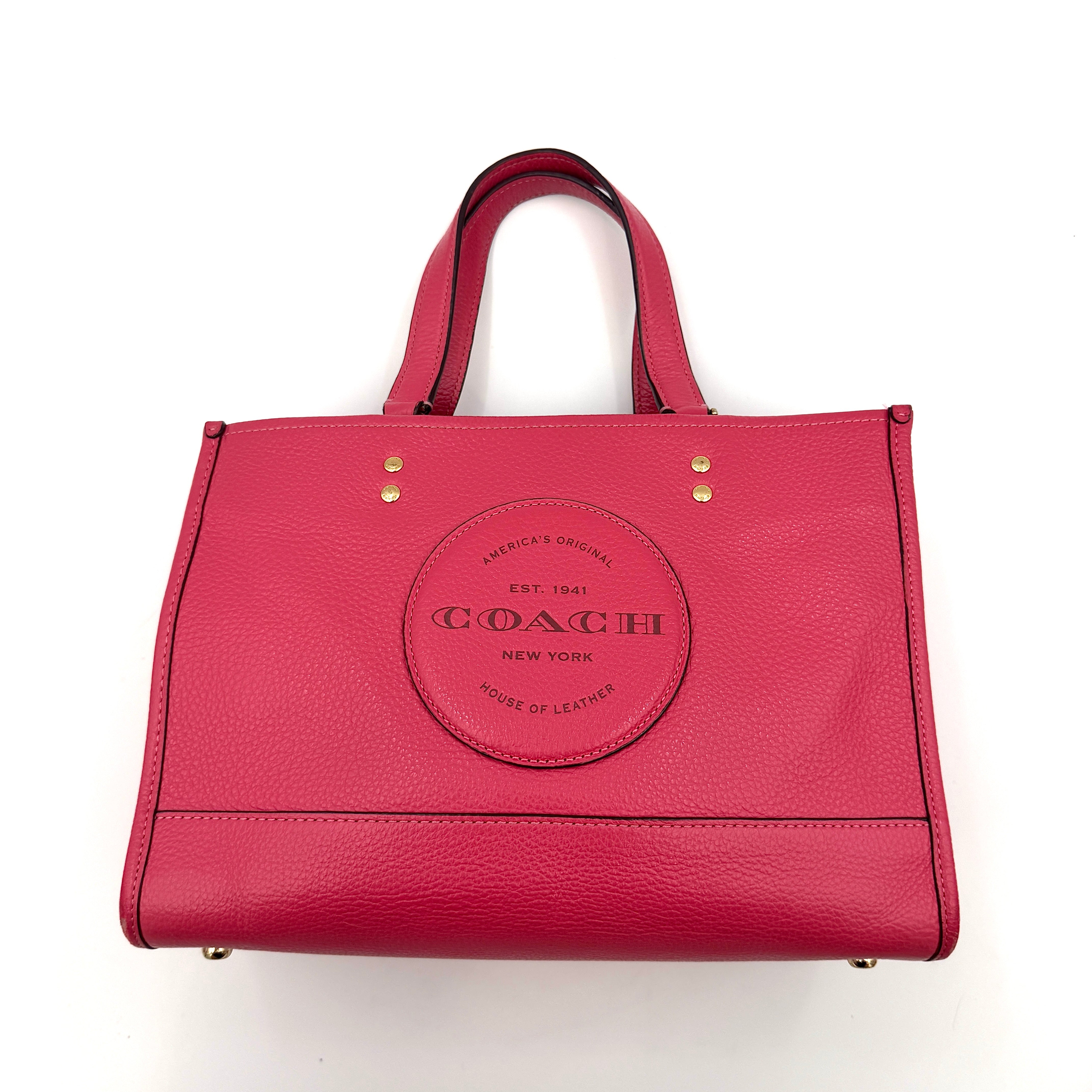 Coach 2Way Dempsey Carryall Tote Bag Pink