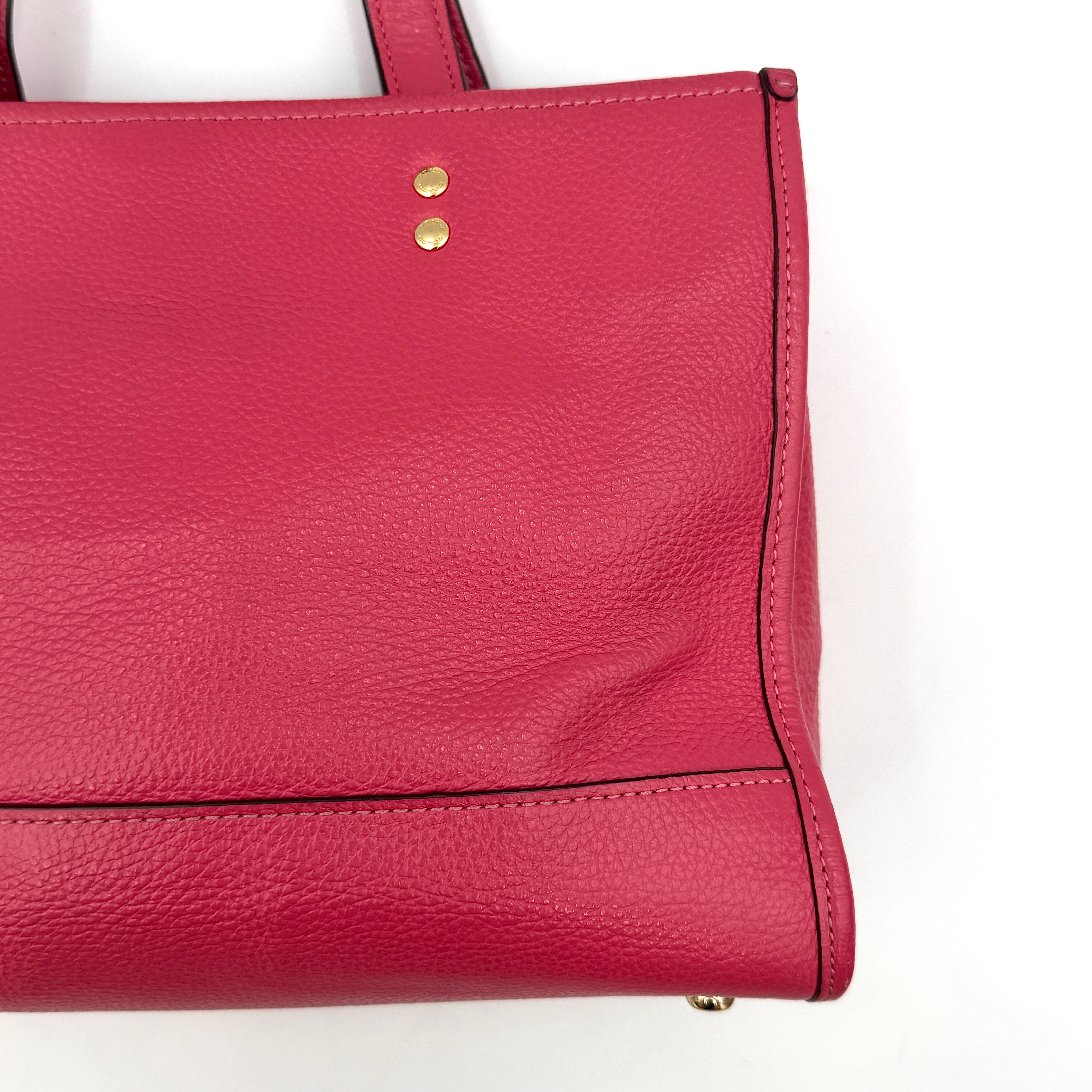 Coach 2Way Dempsey Carryall Tote Bag Pink
