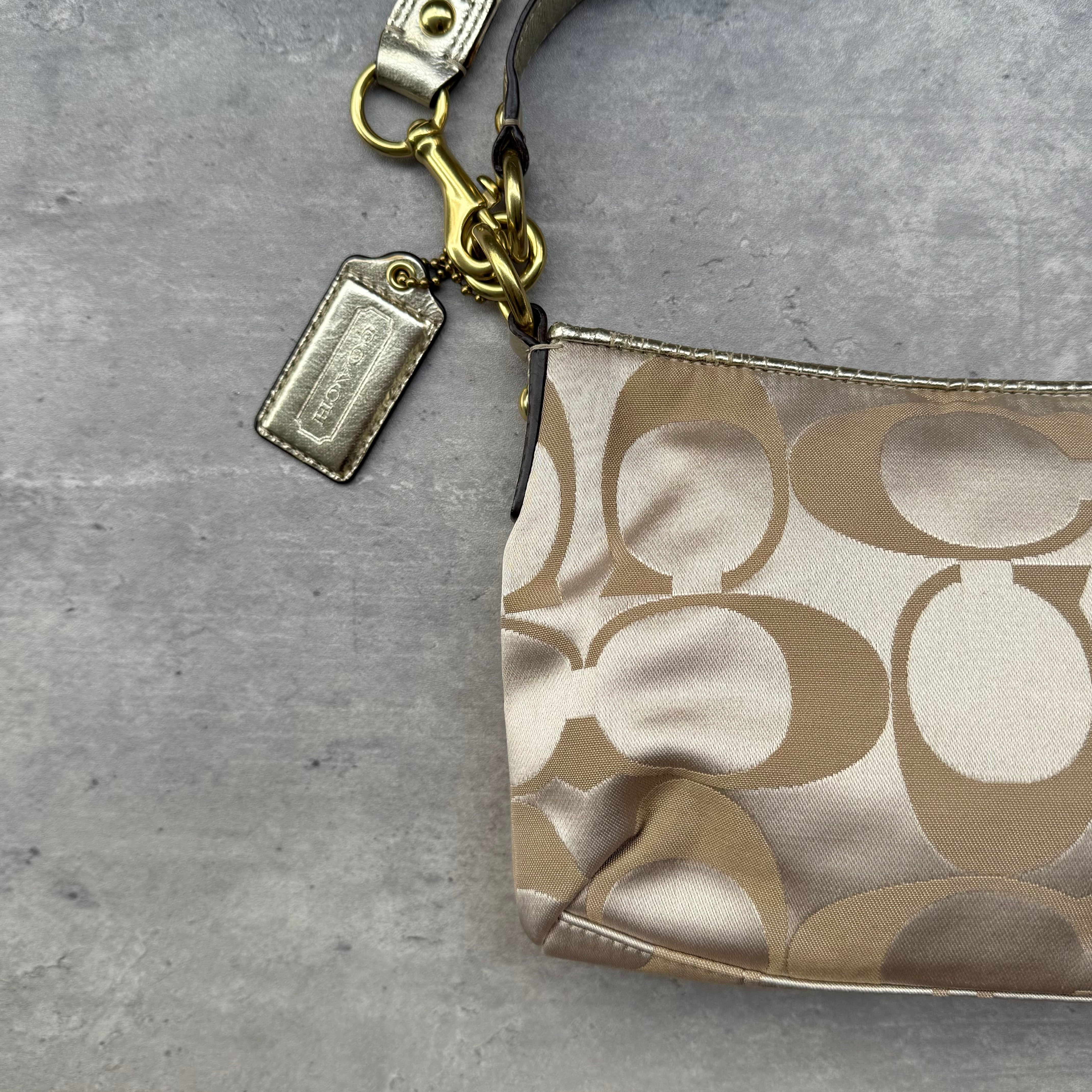 Coach 2Way Signature Baguette ShoulderBag Multicolor