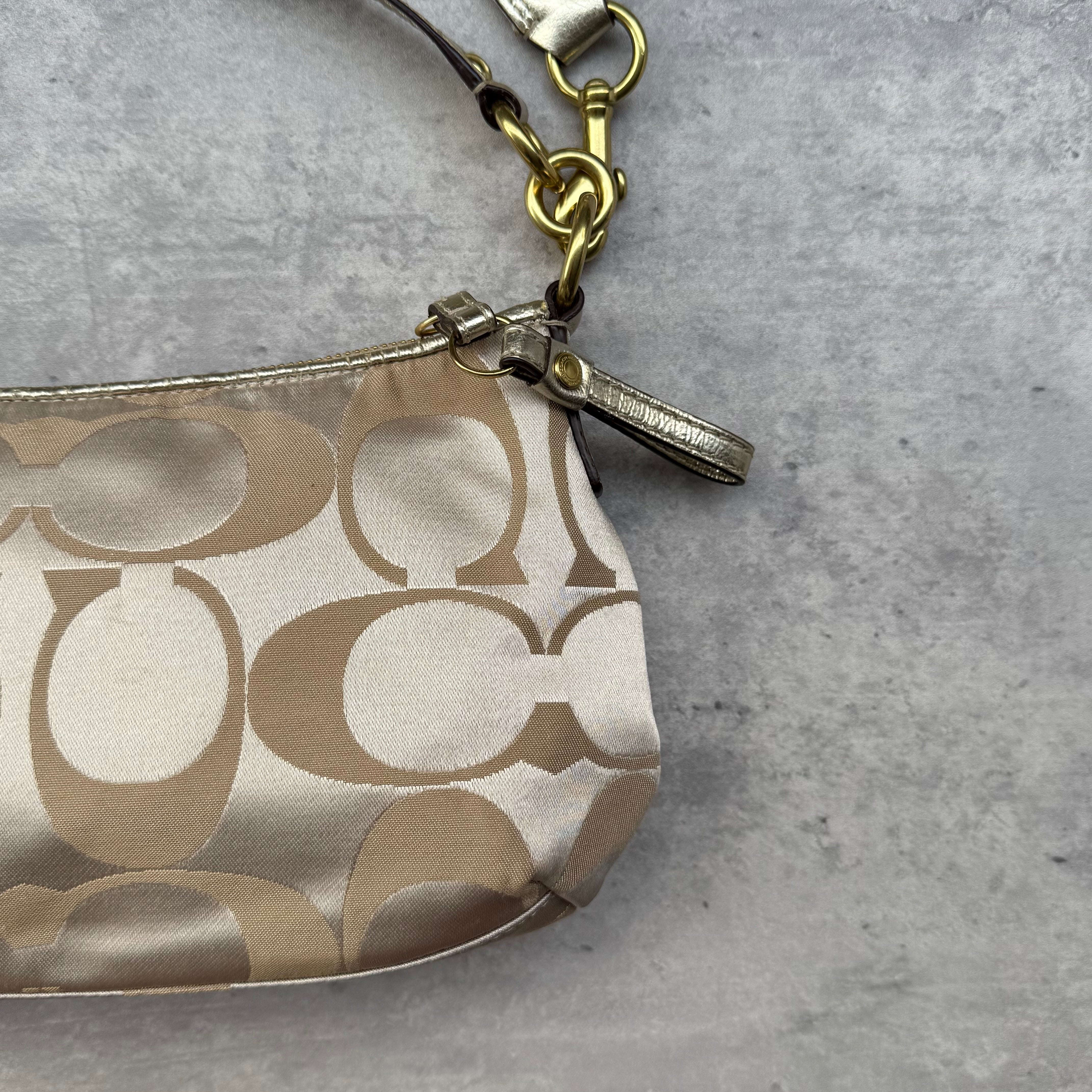 Coach 2Way Signature Baguette ShoulderBag Multicolor