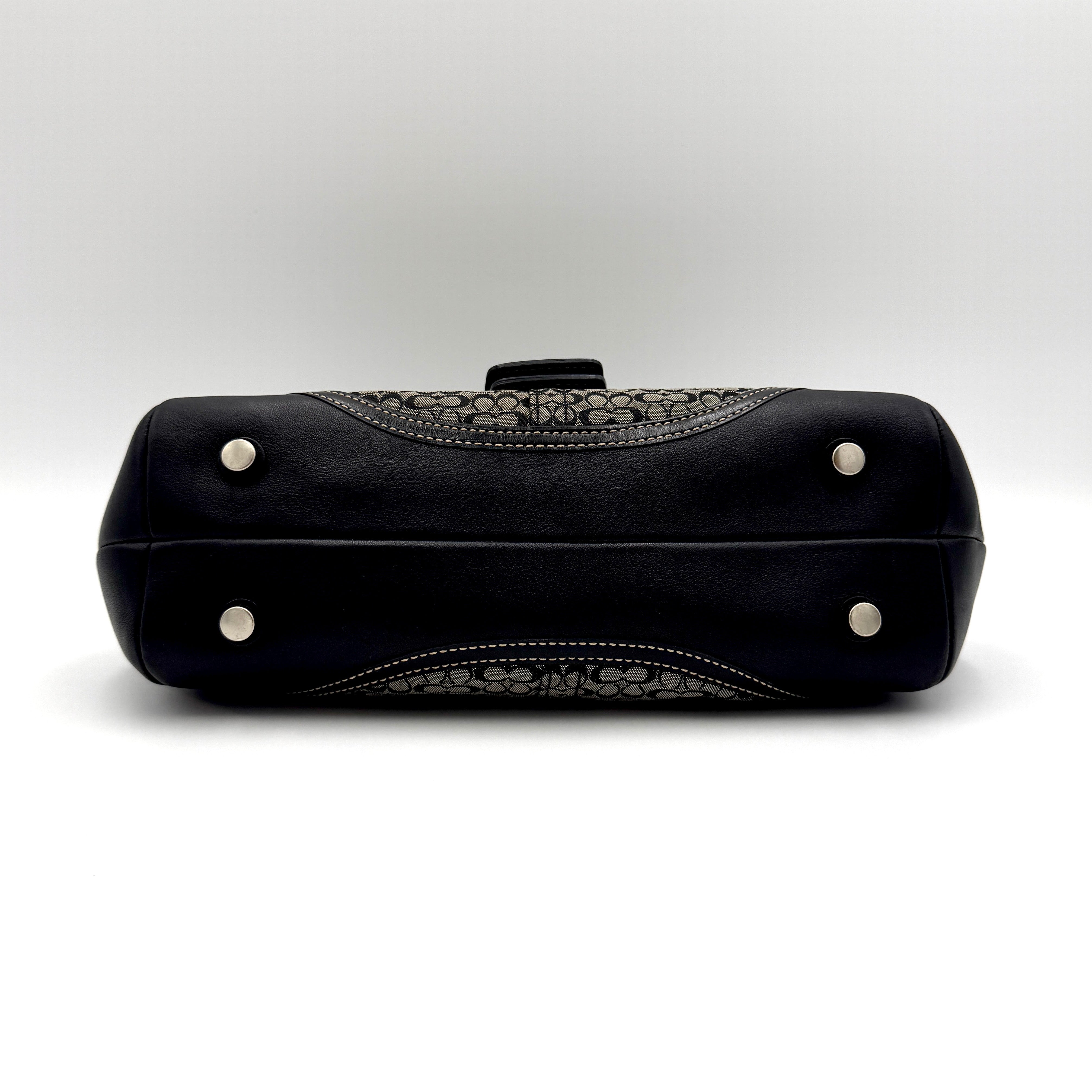 Coach Y2K Signature Soho Shoulder Bag Grey/Black