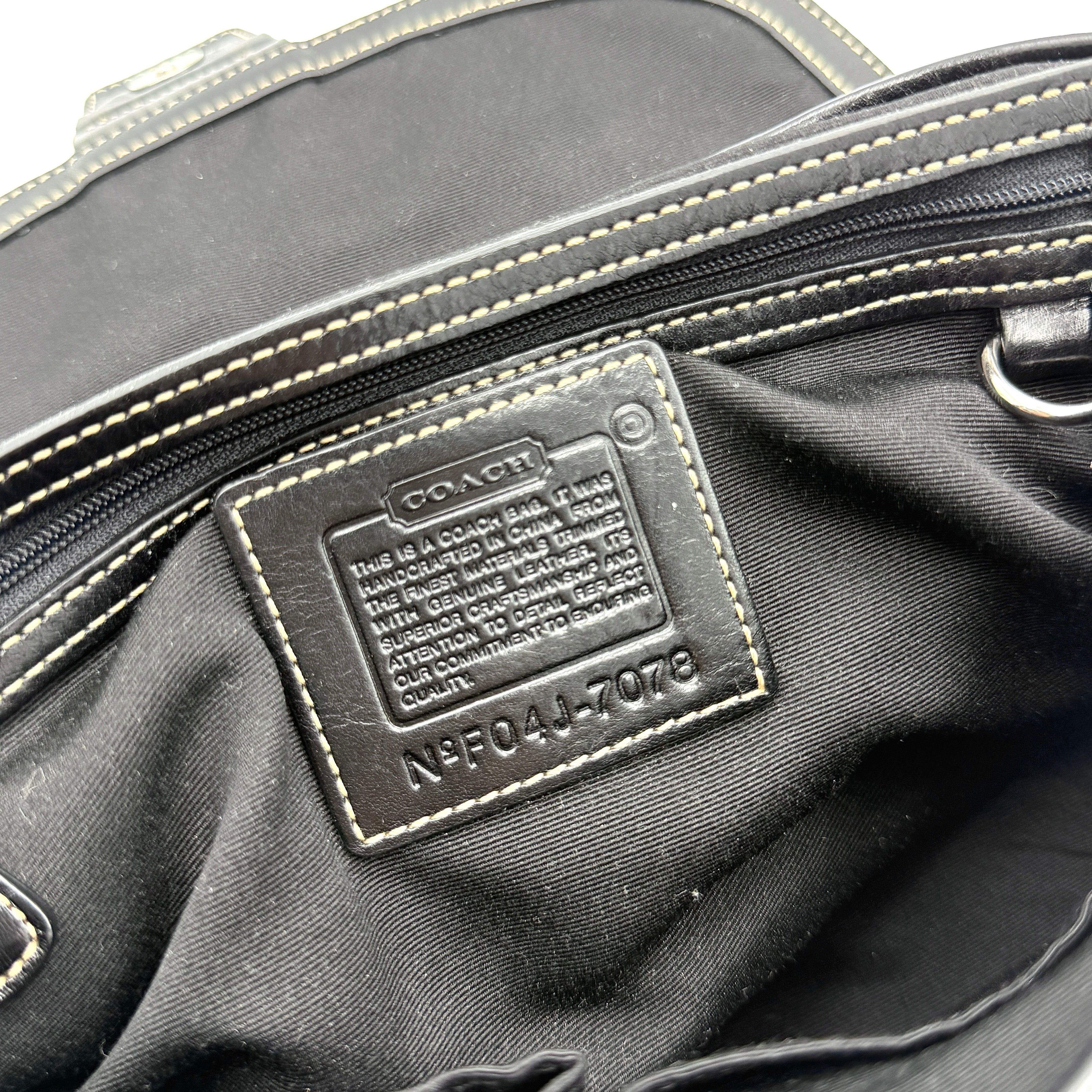 Coach Y2K Signature Soho Shoulder Bag Grey/Black