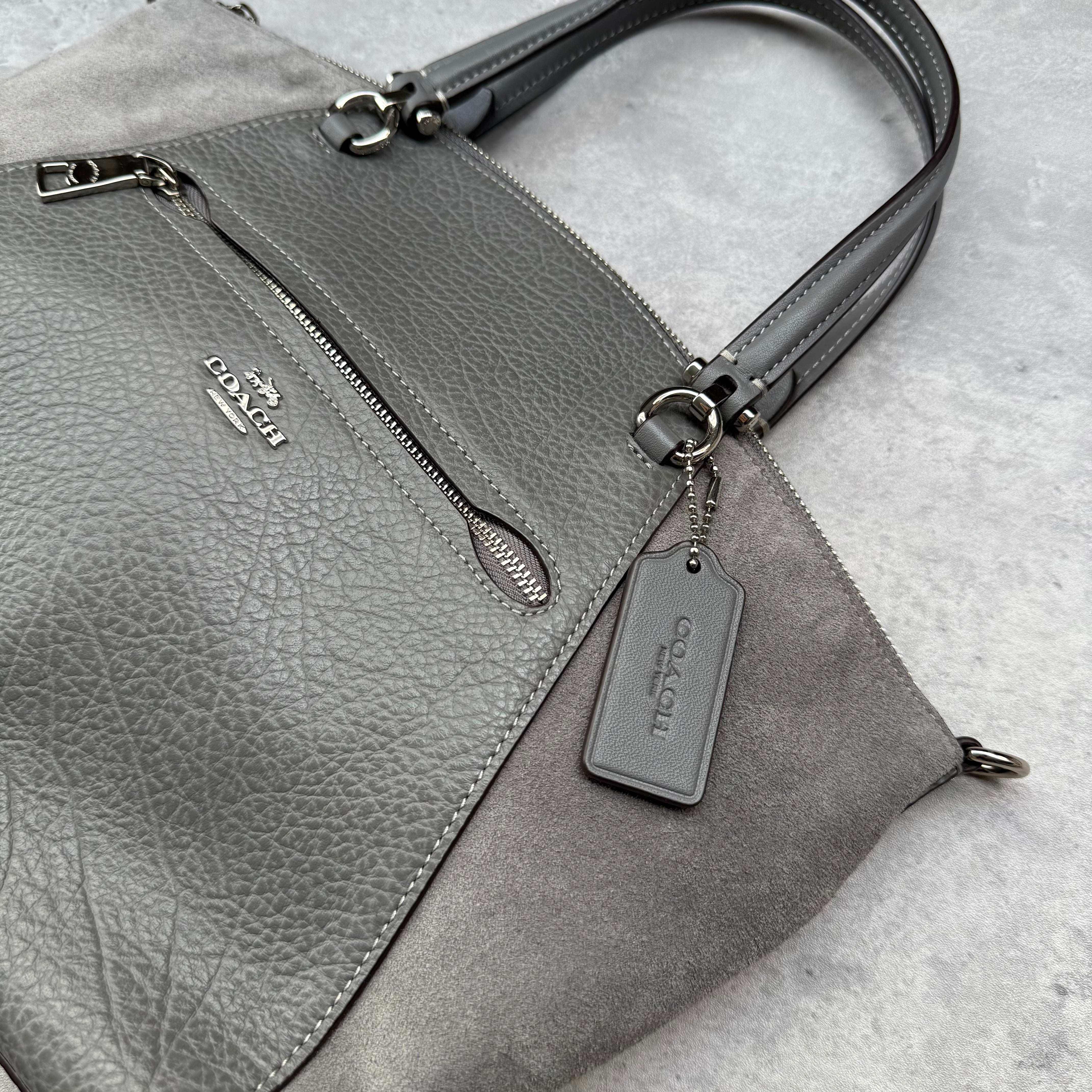 Coach Prairie Satchel ShoulderBag Grey