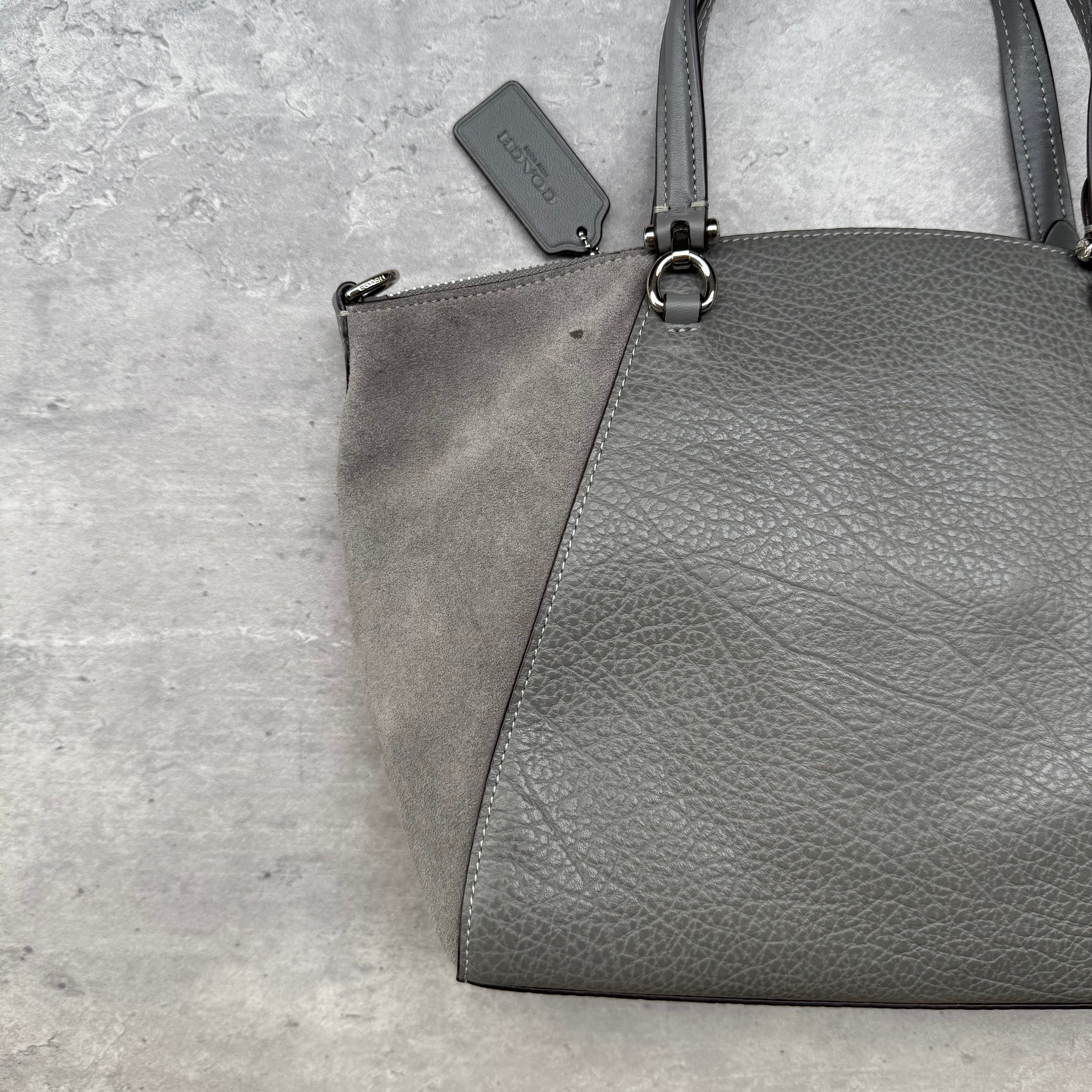 Coach Prairie Satchel ShoulderBag Grey